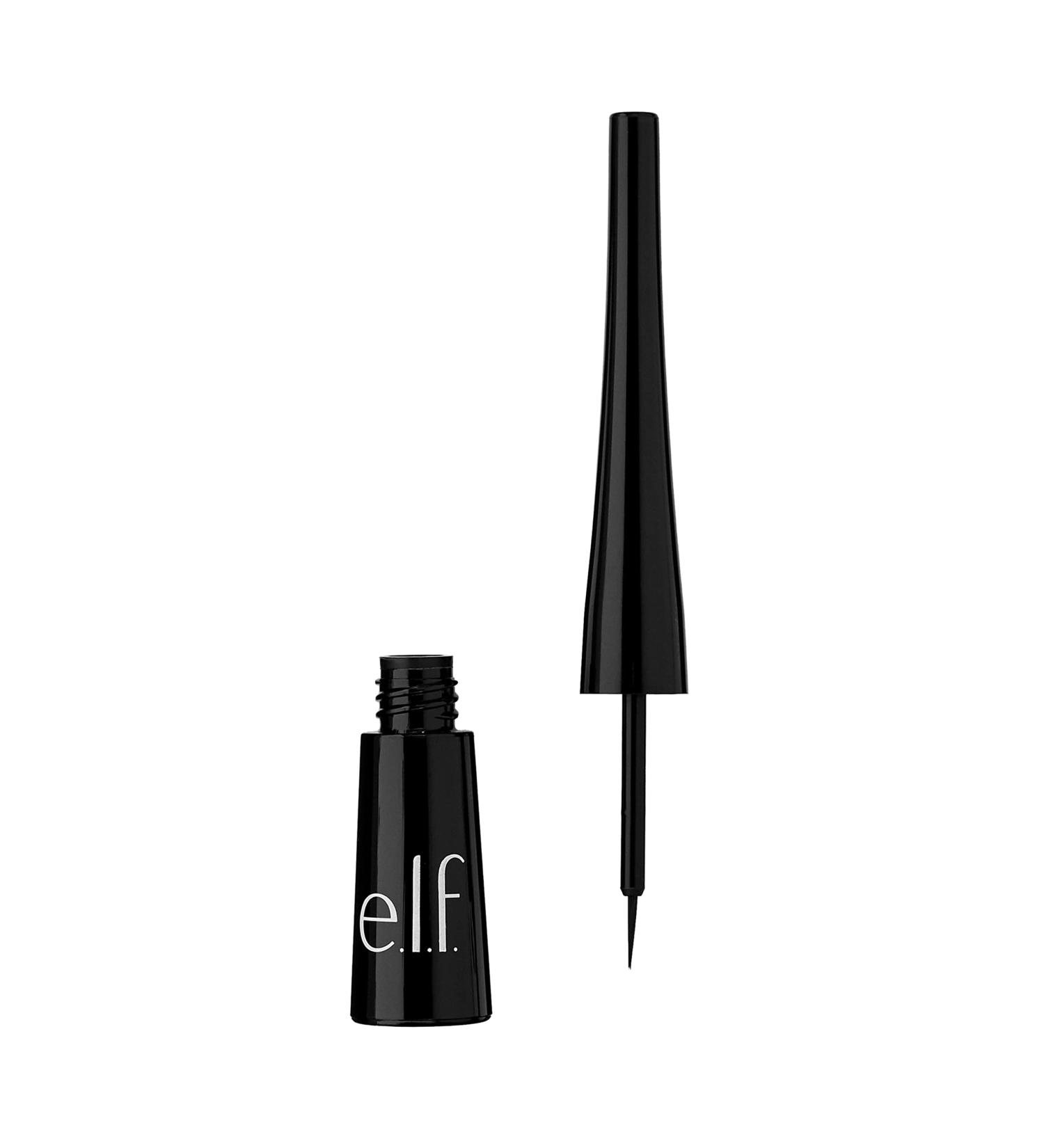 e.l.f. Liquid Eyeliner - High-Pigment, Smudge-Proof Formula, Jet Black - 1 Pack - Buy Online on SooperMarket.com