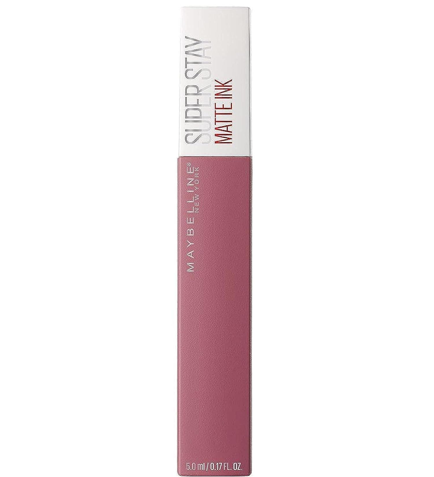 Maybelline New York Superstay Matte Ink Longlasting Liquid Lipstick - 15 Lover Lipstick Up to 12 Hour Wear Non Drying 5 ml 15 Lover 1 count (Pack of 1) - Buy Online on SooperMarket.com