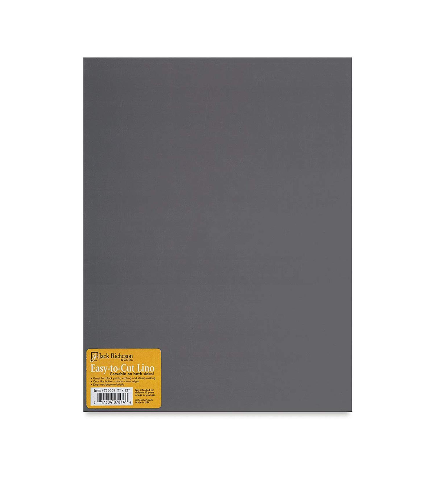 Unmounted Easy-to-Cut Linoleum 9 in. x 12 in.