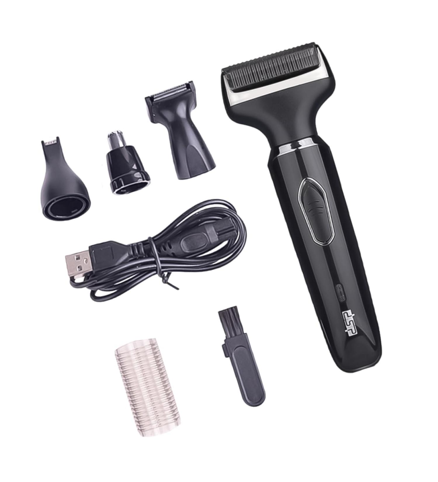 Balacoo Electric Razor & Nose Hair Clipper Set for Men | Facial & Body Hair Trimmer Kit | International Shipping Available - Buy Online on SooperMarket.com