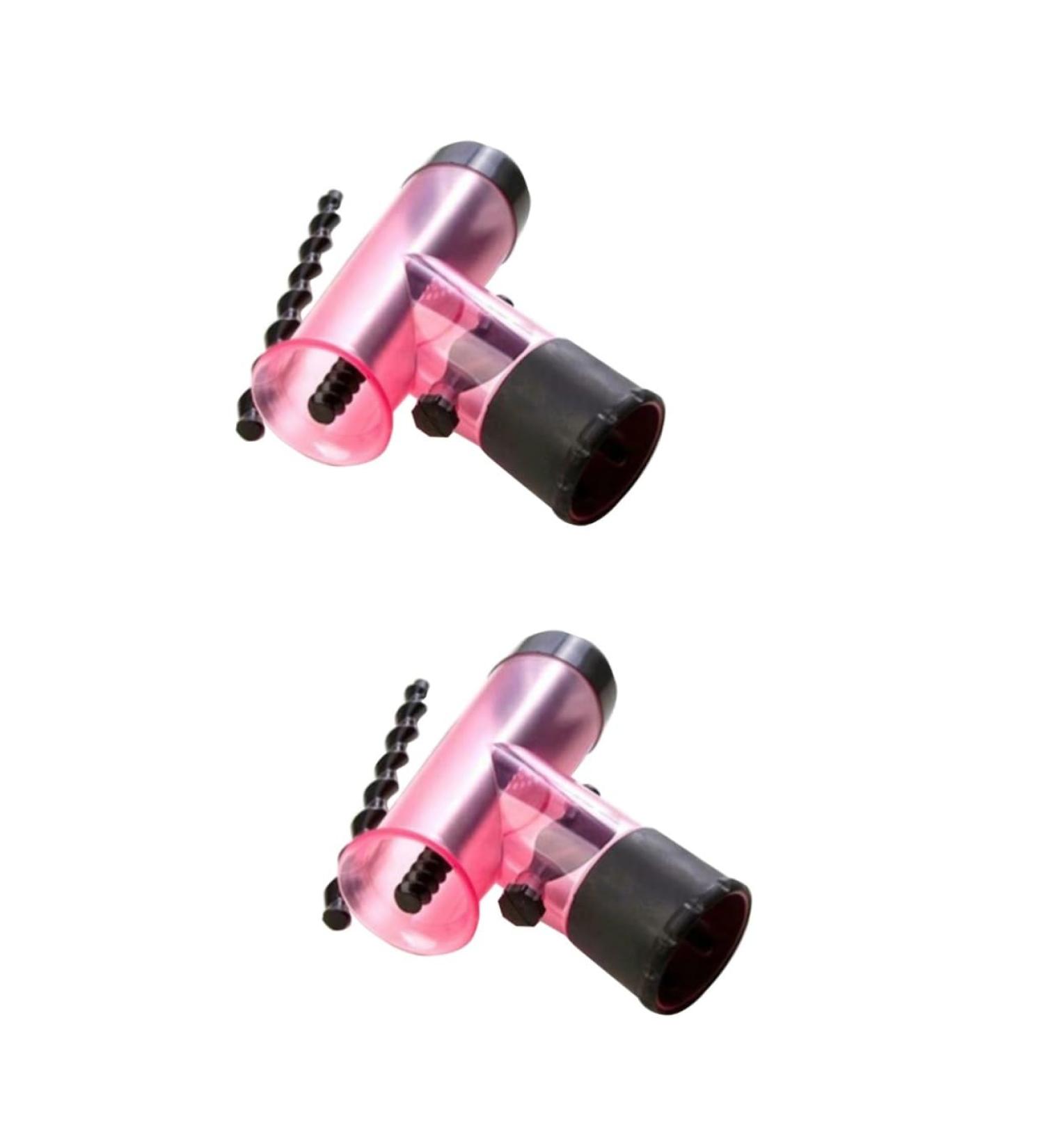 Healeved 2pcs Curly Hair Tools Curly Hair Roller Hair Crimpers Hair Dryer Curls Styling Connectors Rosy - Buy Online on SooperMarket.com