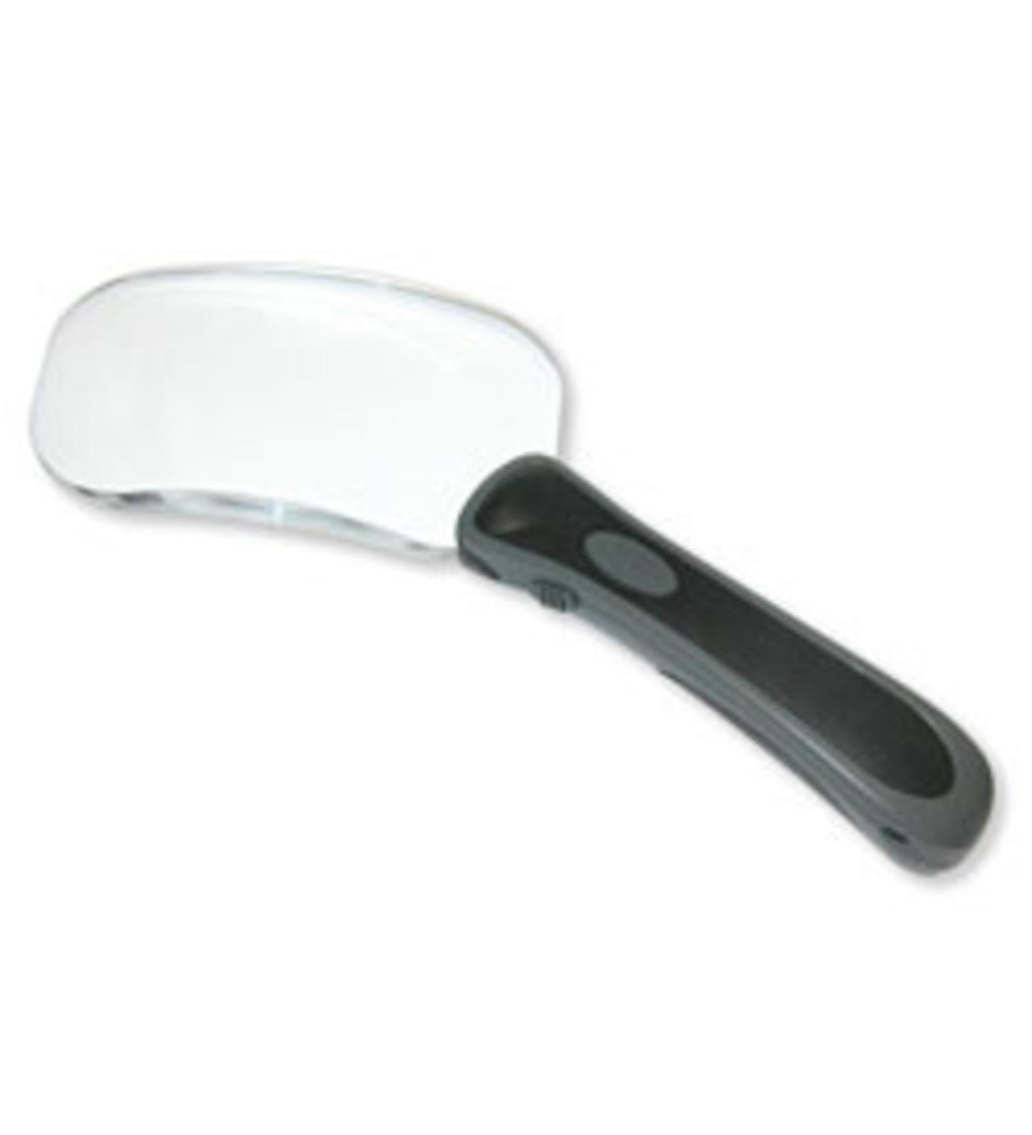 Carson LED Lighted RimFree Magnifier with Soft Pouch Rectangular Rimless Magnifier - Buy Online on SooperMarket.com