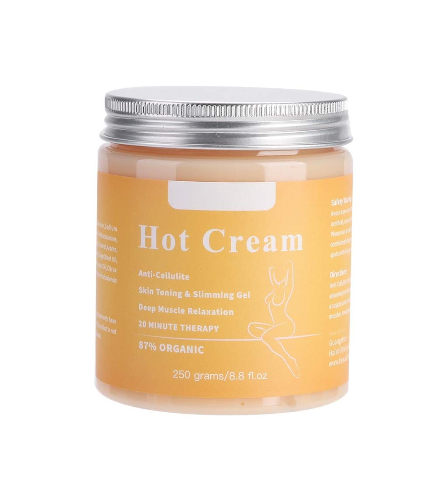 Buy Natural Hot Cream for Cellulite Removal | Slimming & Tightening Body Cream for Waist & Buttocks - Buy Online on SooperMarket.com