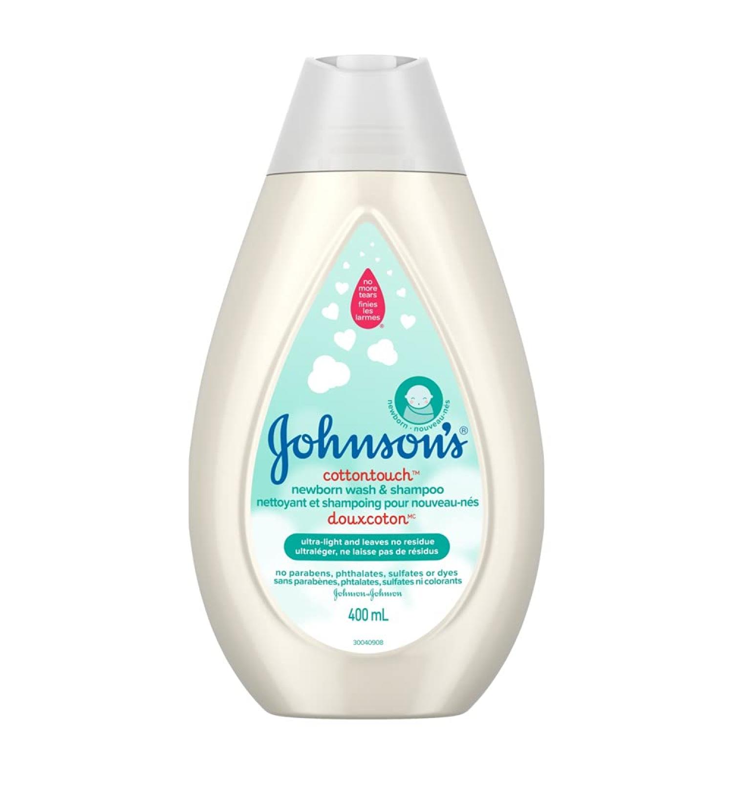 Johnson's Baby newborn bath wash and shampoo cotton touch body wash 400ml Wash 400 ml (Pack of 1) - Buy Online on SooperMarket.com