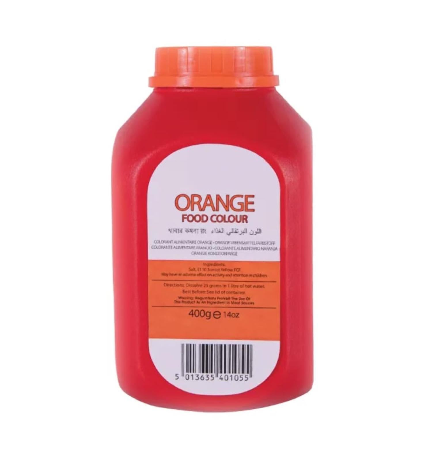 Orange Food Colour 1 x 400g 1 x 400g