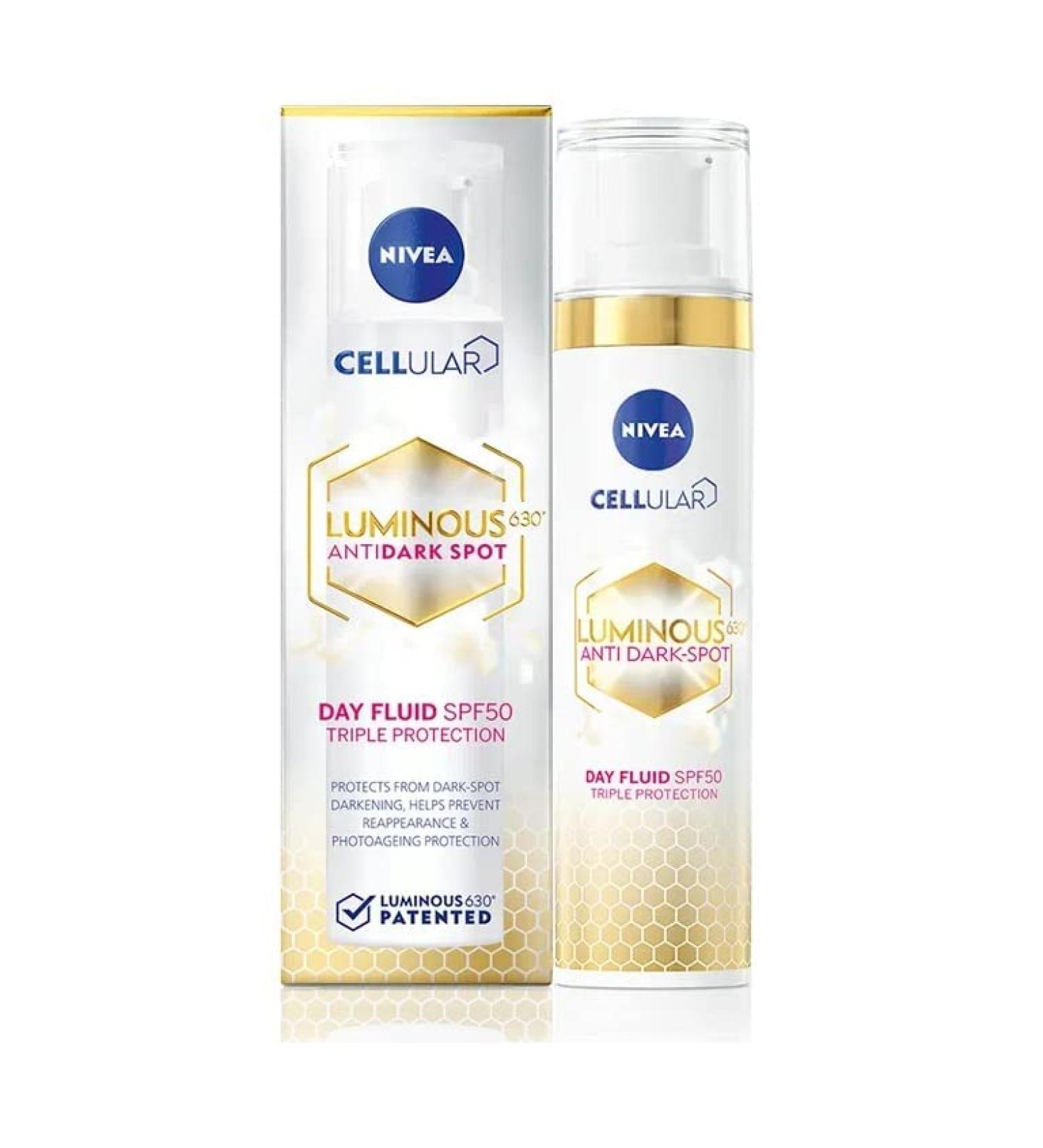 NIVEA CELLULAR LUMINOUS630 Anti Dark-Spot Day Moisturizer 1.35 fl oz - Buy Online on SooperMarket.com