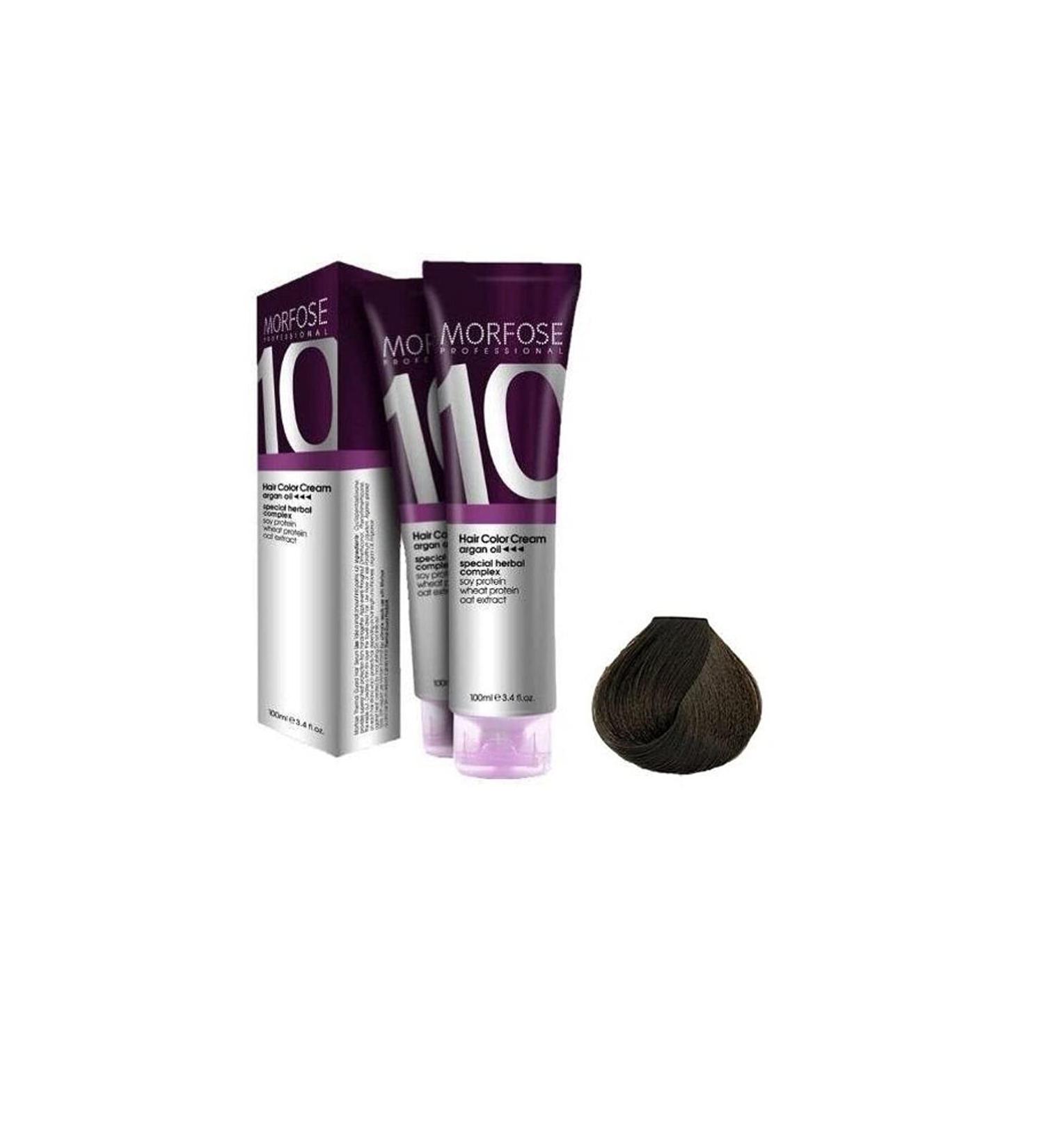 Morfose 10 Professional Hair Colour Cream 100 ml No. 6S Intense Dark Auburn