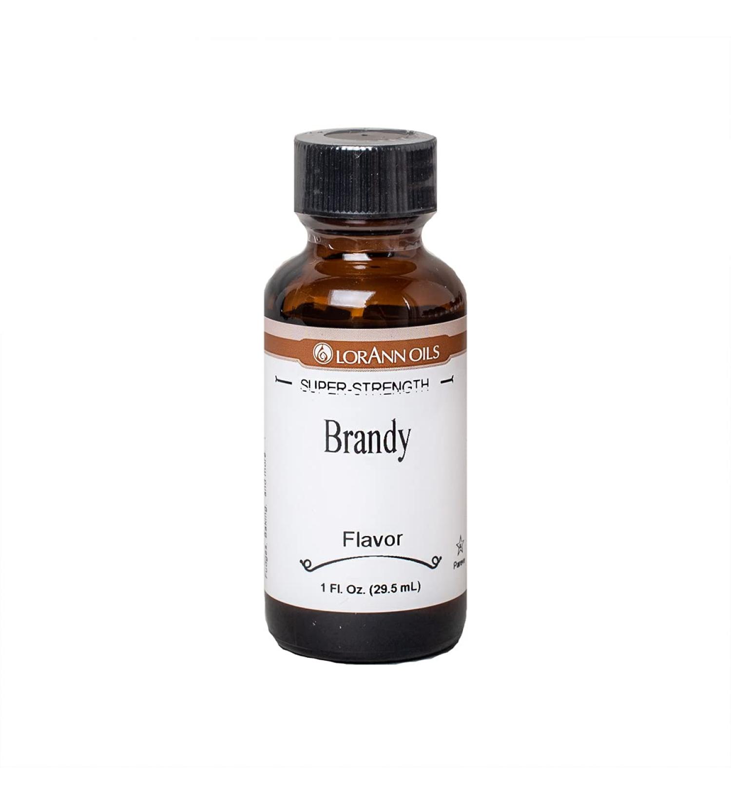 LorAnn Brandy SS Flavor 1oz Bottle - Premium Brandy Extract for Baking and Cooking - Buy Online on SooperMarket.com