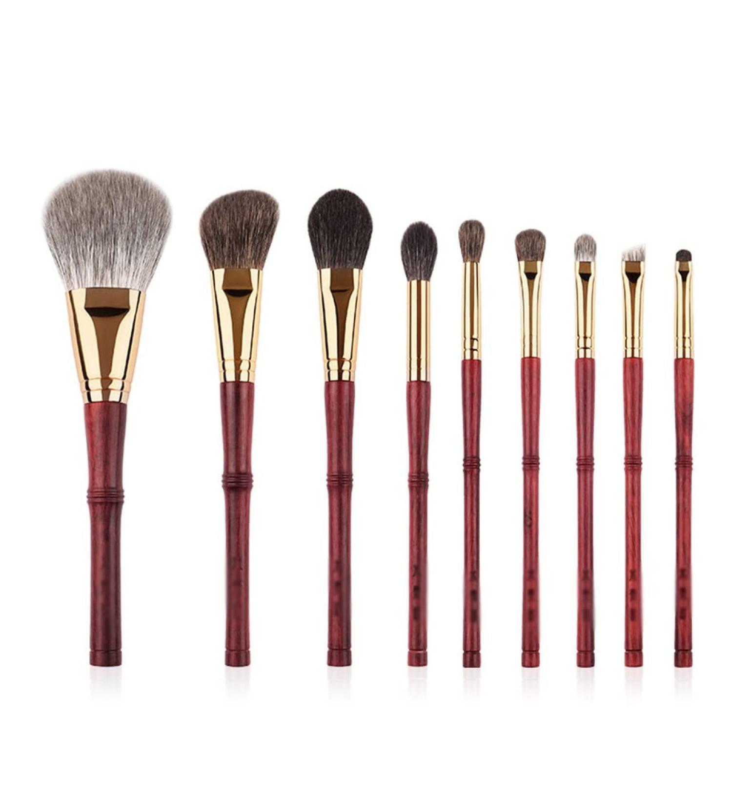 Buy DFHBFG Makeup Brushes Set | Quality Foundation Eyebrow & Eyeshadow Brushes Kit for Flawless Makeup - International Shipping - Buy Online on SooperMarket.com