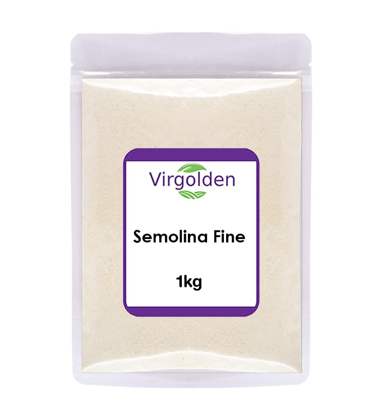 Semolina Fine 1kg by Virgolden