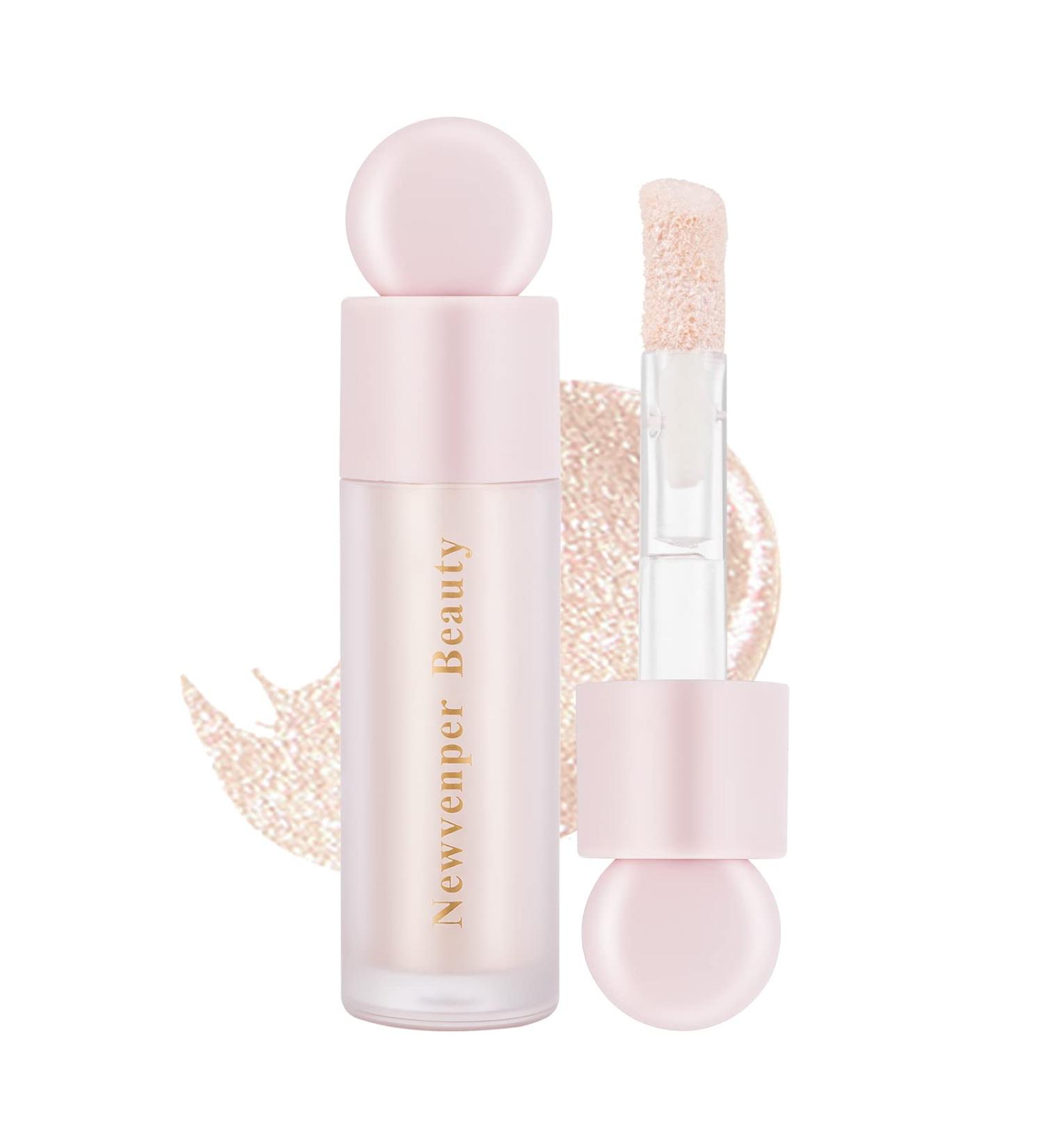 Shimmering Face Illuminator & Brush Set | Long Lasting, Lightweight & Smudge Proof Highlighter | Waterproof Luminizer for Natural Glow | #04 004 Highlighter 10.00 ml - Buy Online on SooperMarket.com