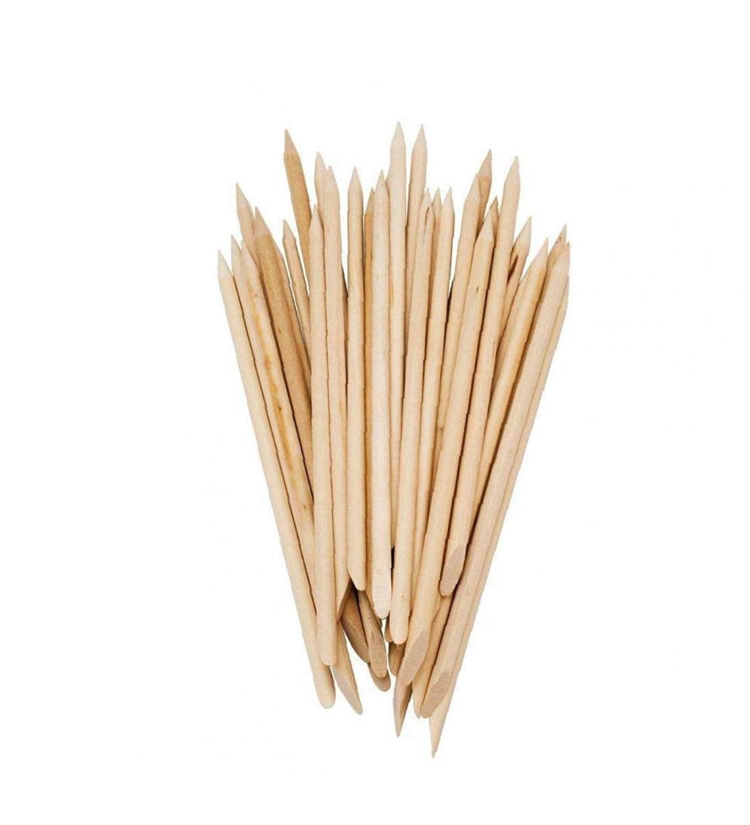 U-K 20 pcs Cuticle Pusher Nail Art Cuticle Orange Wood Sticks for Cuticle Removal Manicure Manicure Instrument Nice - Buy Online on SooperMarket.com