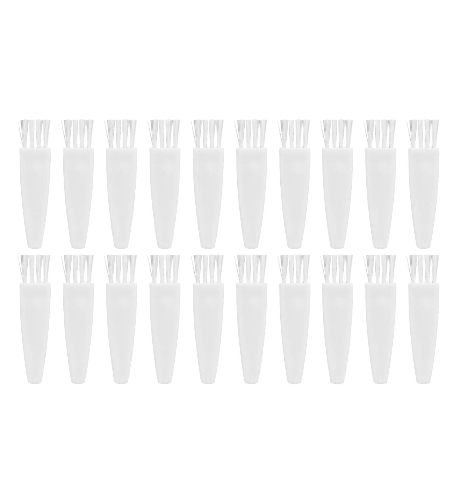 Buy Electric Resort Cleaning Brush - 20 Portable Mini Brushes with Flexible Nylon Bristles & White Handles - Perfect for Precision Cleaning - Buy Online on SooperMarket.com