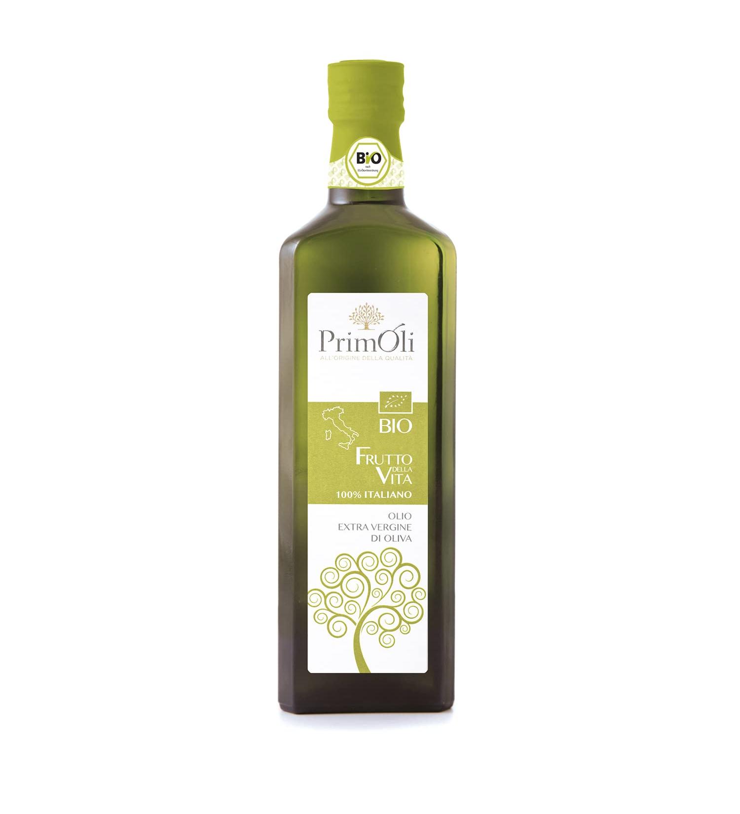 Buy Primoli Cold-Pressed Organic Olive Oil - 100% Italian Fruity Flavor for Pasta Grilled Veggies & Bruschetta (500 ml) - International Shipping Available - Buy Online on SooperMarket.com