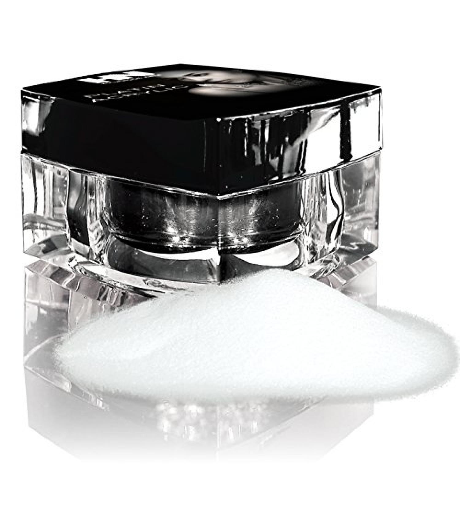 HN Hollywood nails PLATIN ACRYLIC POWDER Super White 20 g powder/liquid system