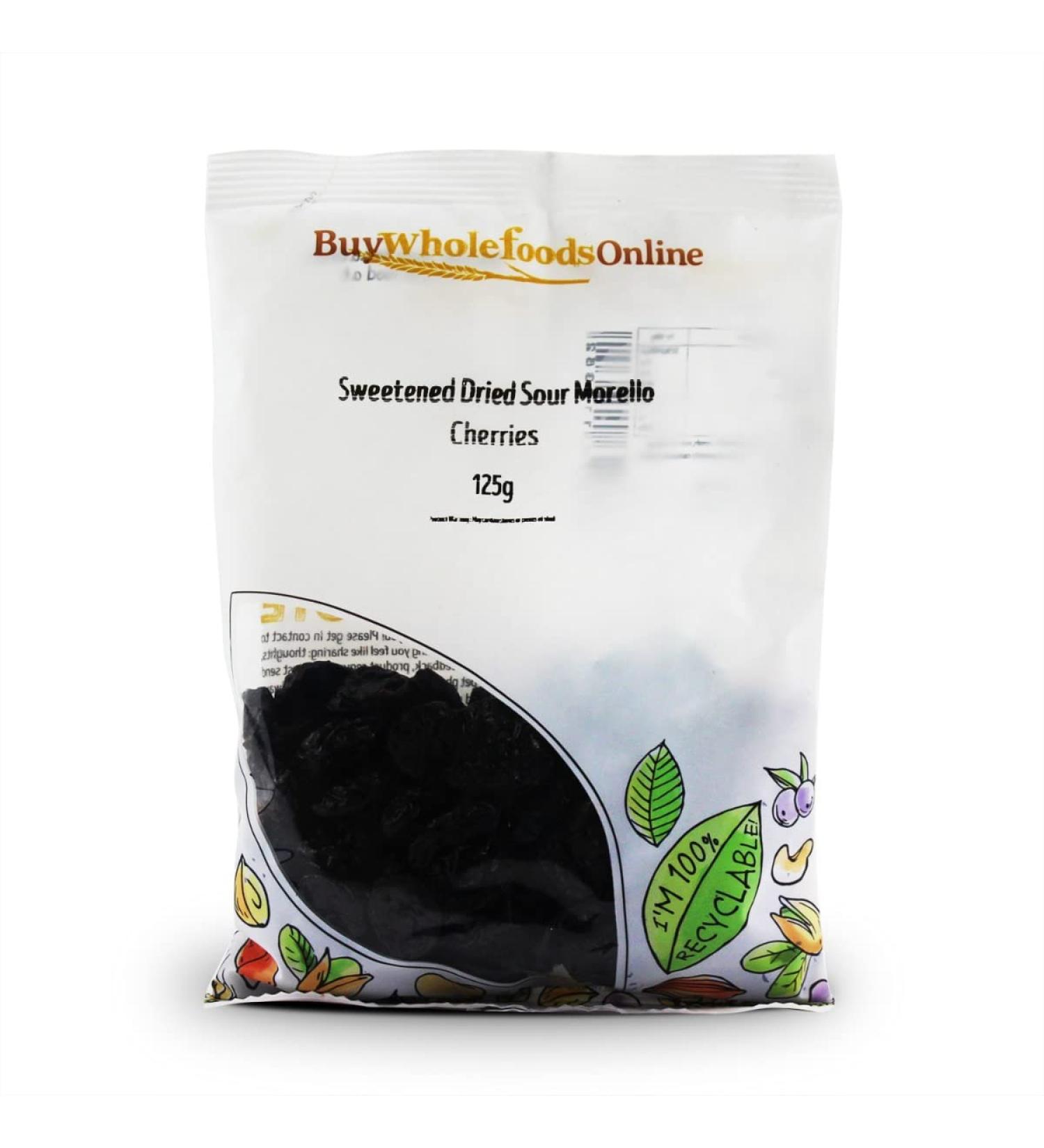 Sweetened Dried Sour Morello Cherries 125g (BWFO)