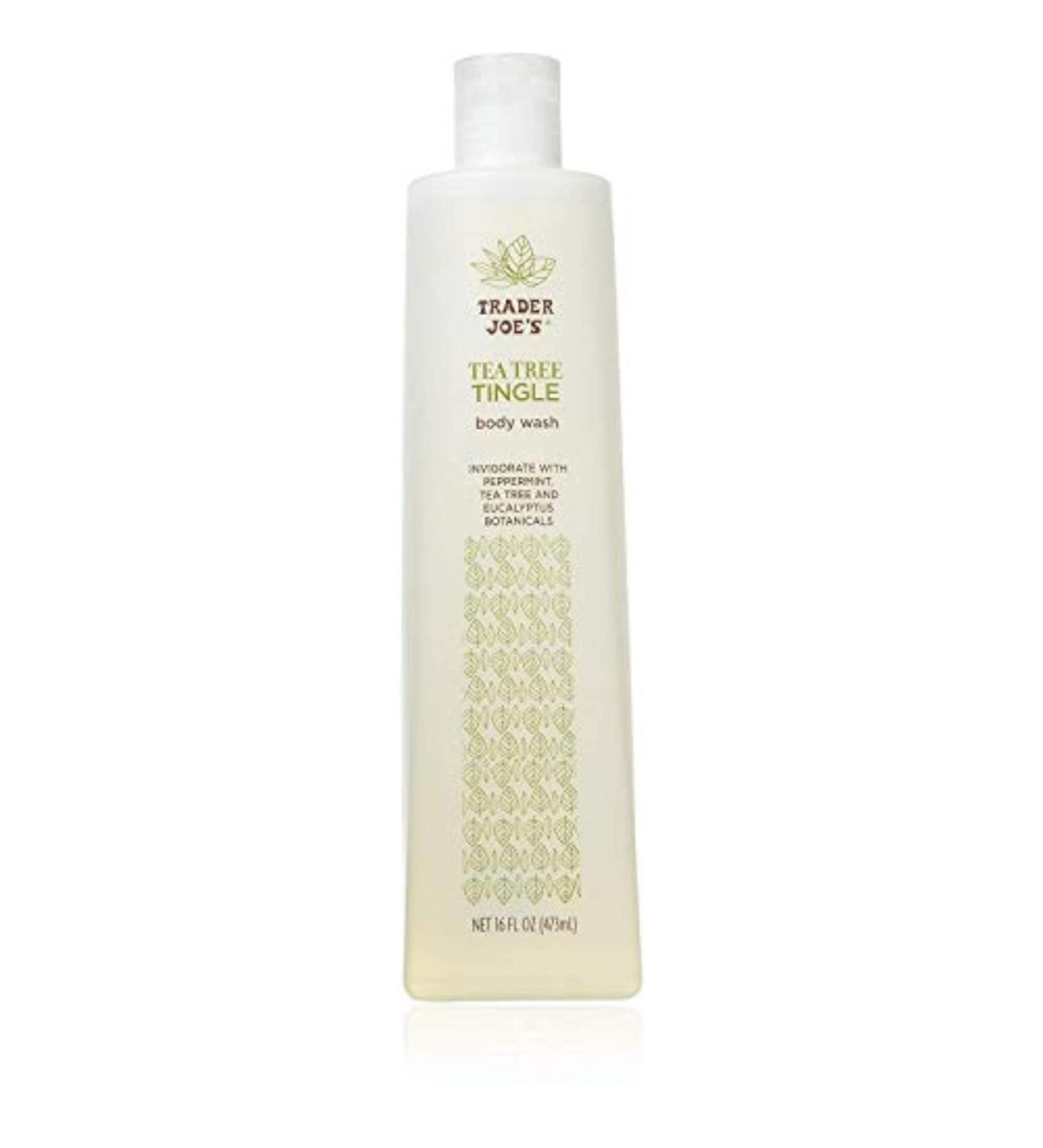 Trader Joe's Tea Tree Tingle Body Wash 16 ounce