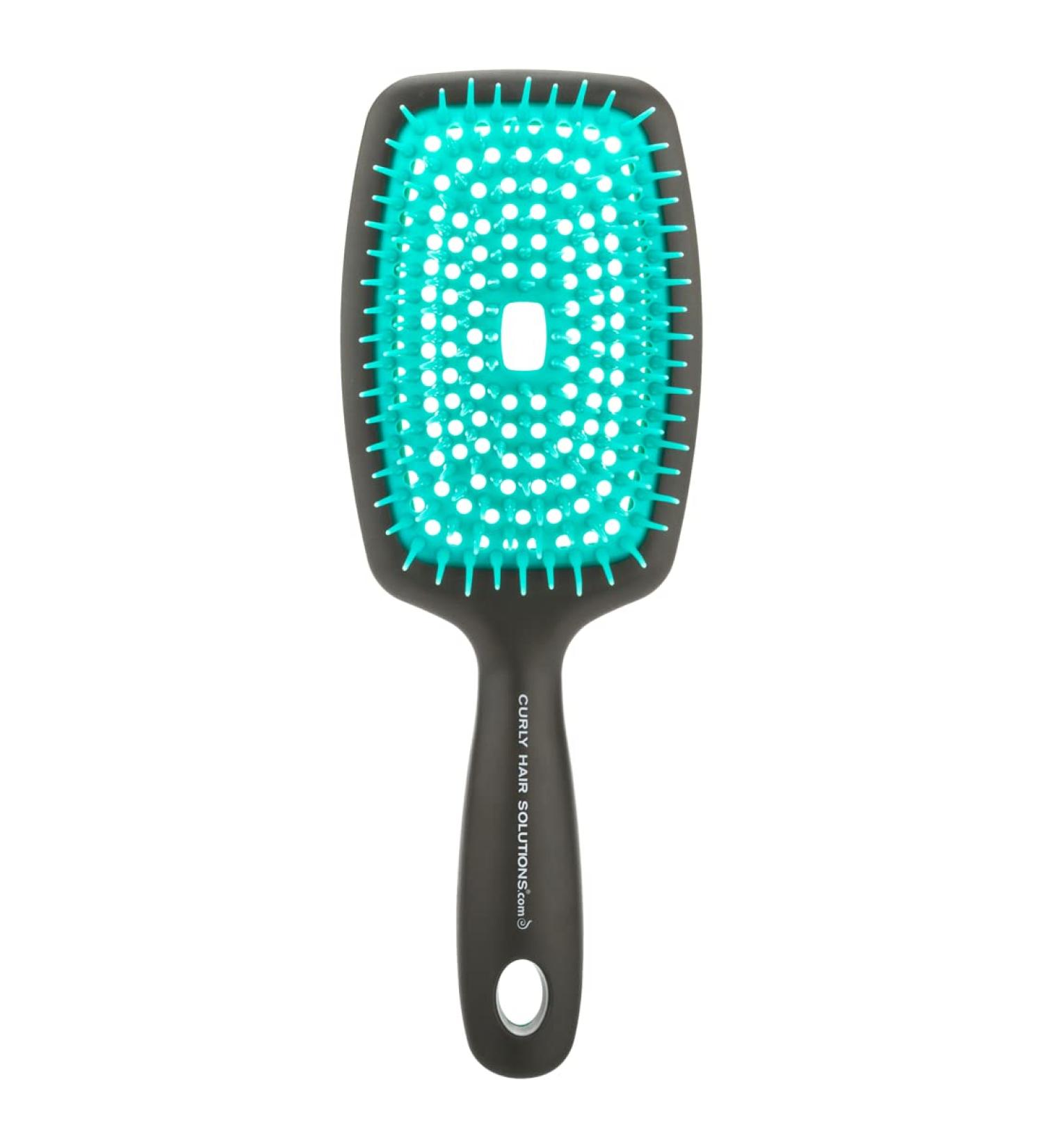 Curl Keeper Flexy Brush - Turquoise | Detangle & Clump Curls - Buy Online on SooperMarket.com