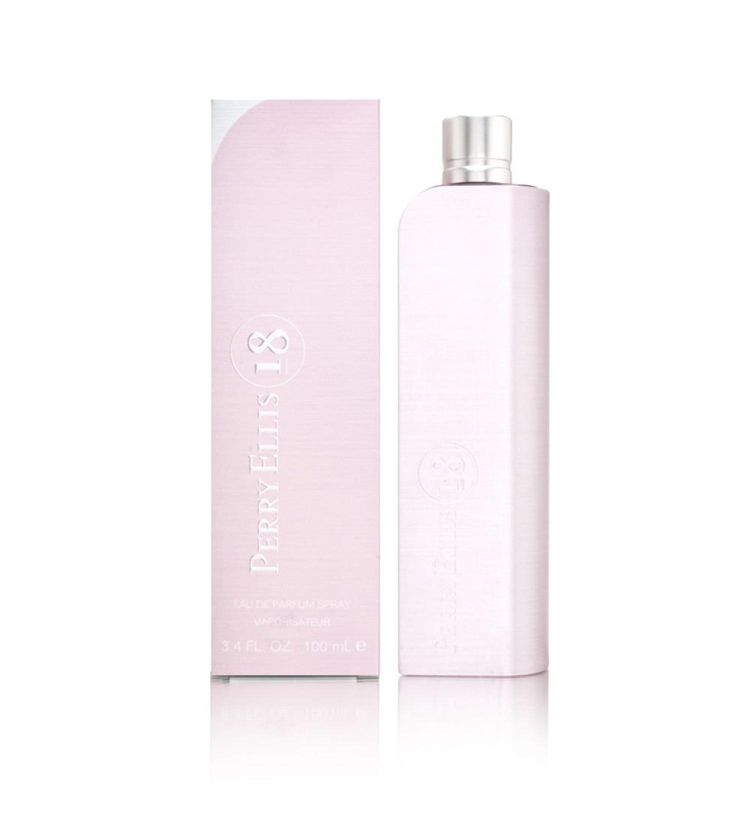 Perry Ellis 18 By Perry Ellis For Women Eau De Parfum Spray 3.4-Ounce Bottle Floral 3.4 Fl Oz (Pack of 1)
