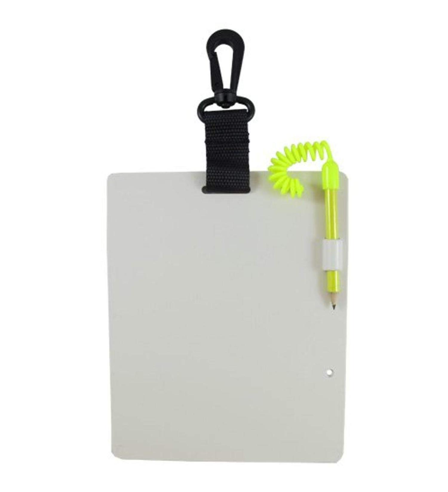 Scuba Choice Scuba Diving Writing Dive Slate with Pencil, Large