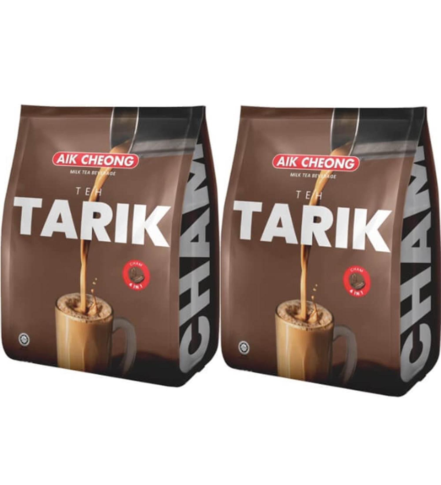 Aik Cheong Teh Tarik Combo 4 in 1 Cham (12 sachets x 38g) 456g Packs of 2 by Food Sanctuary - Buy Online on SooperMarket.com