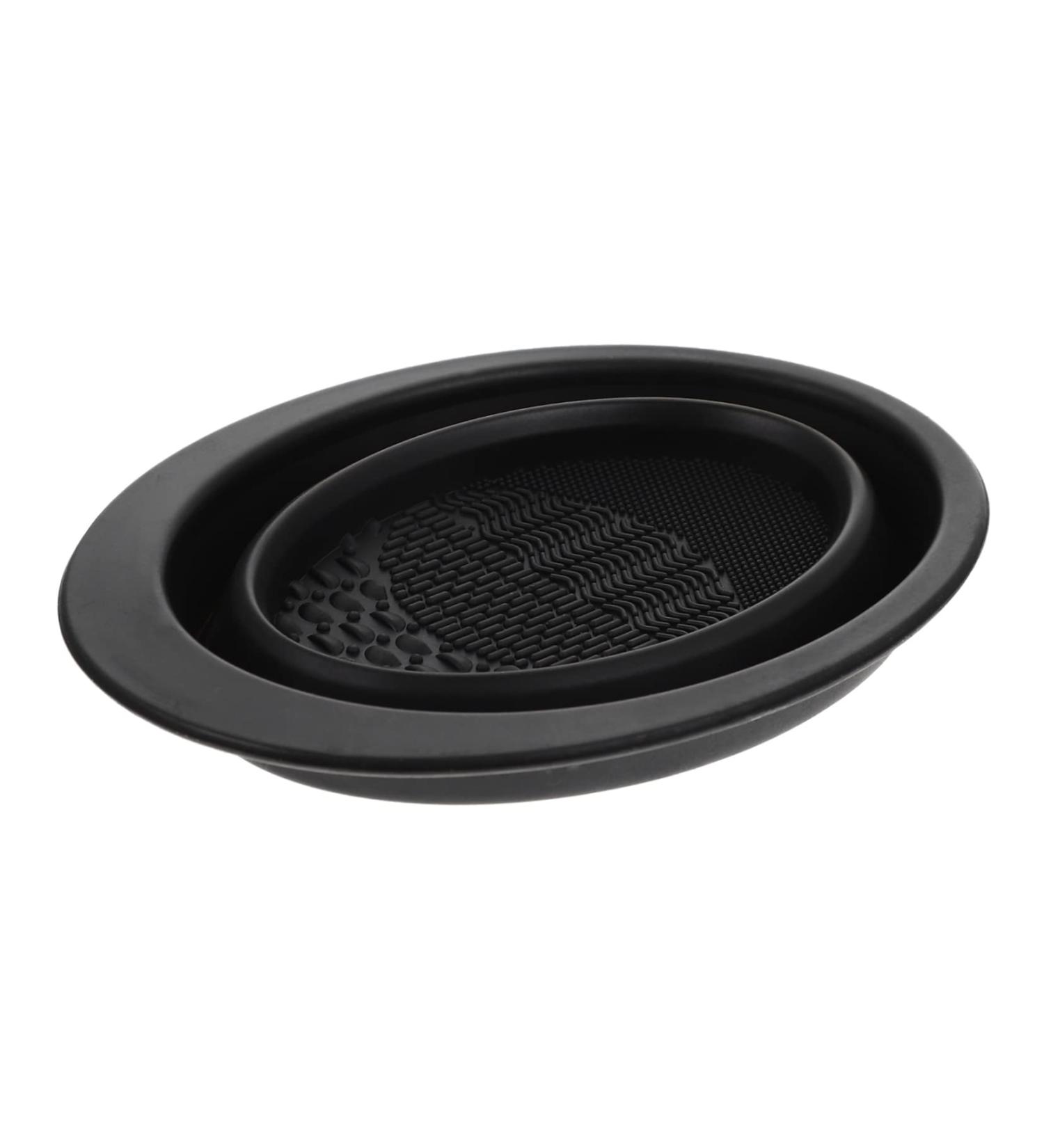HAPINARY of makeup brush Makeup Brush Cleaning Pad cosmetic brush mat makeup brush cleaning bowl brush washing mat make up kit Brush Cleaning Tool not hurt Makeup Tools Silica gel - Buy Online on SooperMarket.com