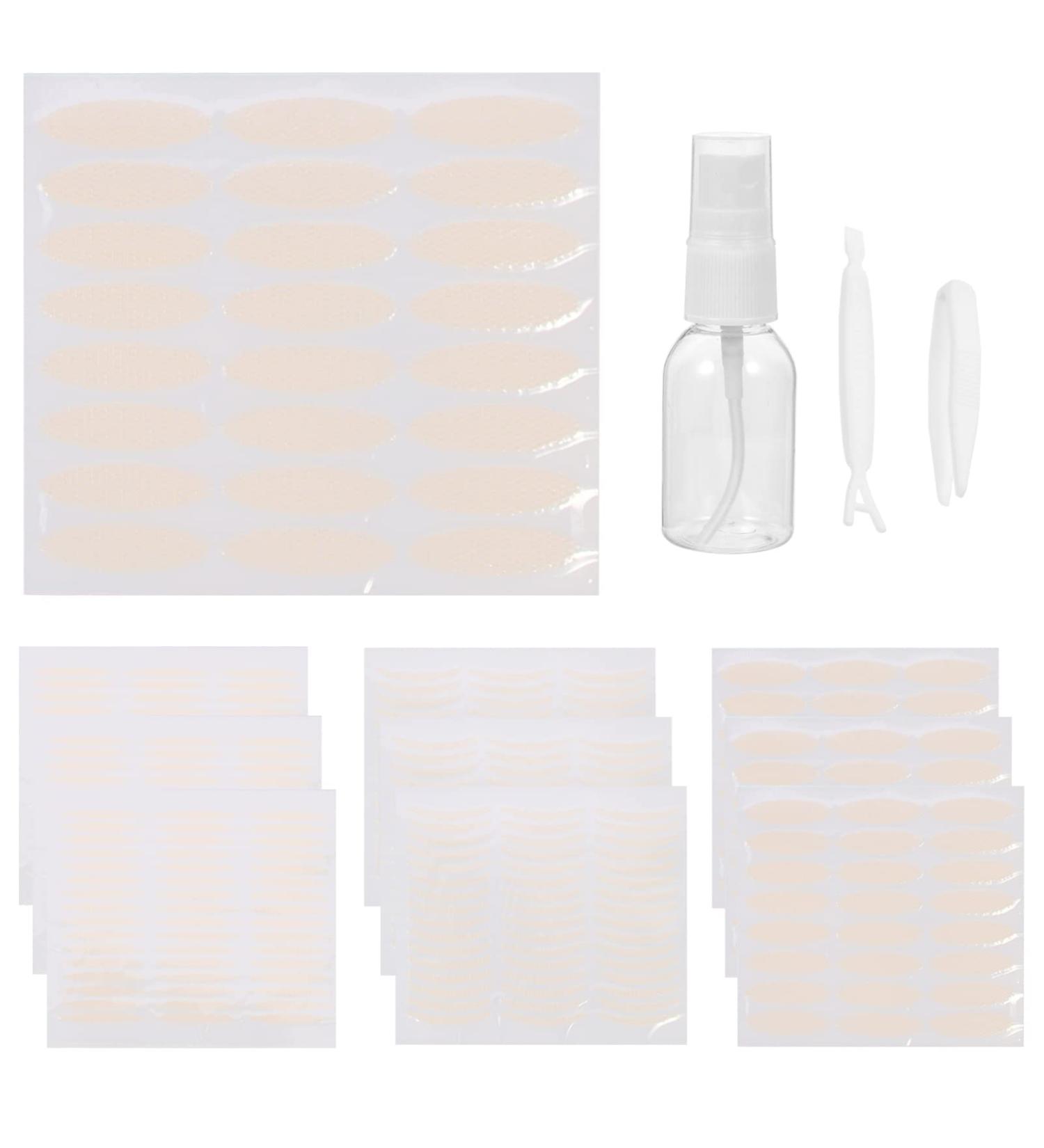 FOMIYES 3 Sets Double Eyelid Sticker Eye Lift Tape for Droopy Lids Lash Remover Hooded Eye Stickers Eyelid Tape for Hooded Eyes Invisible Eyelid Tape Fiber Strip Self-adhesive - Buy Online on SooperMarket.com