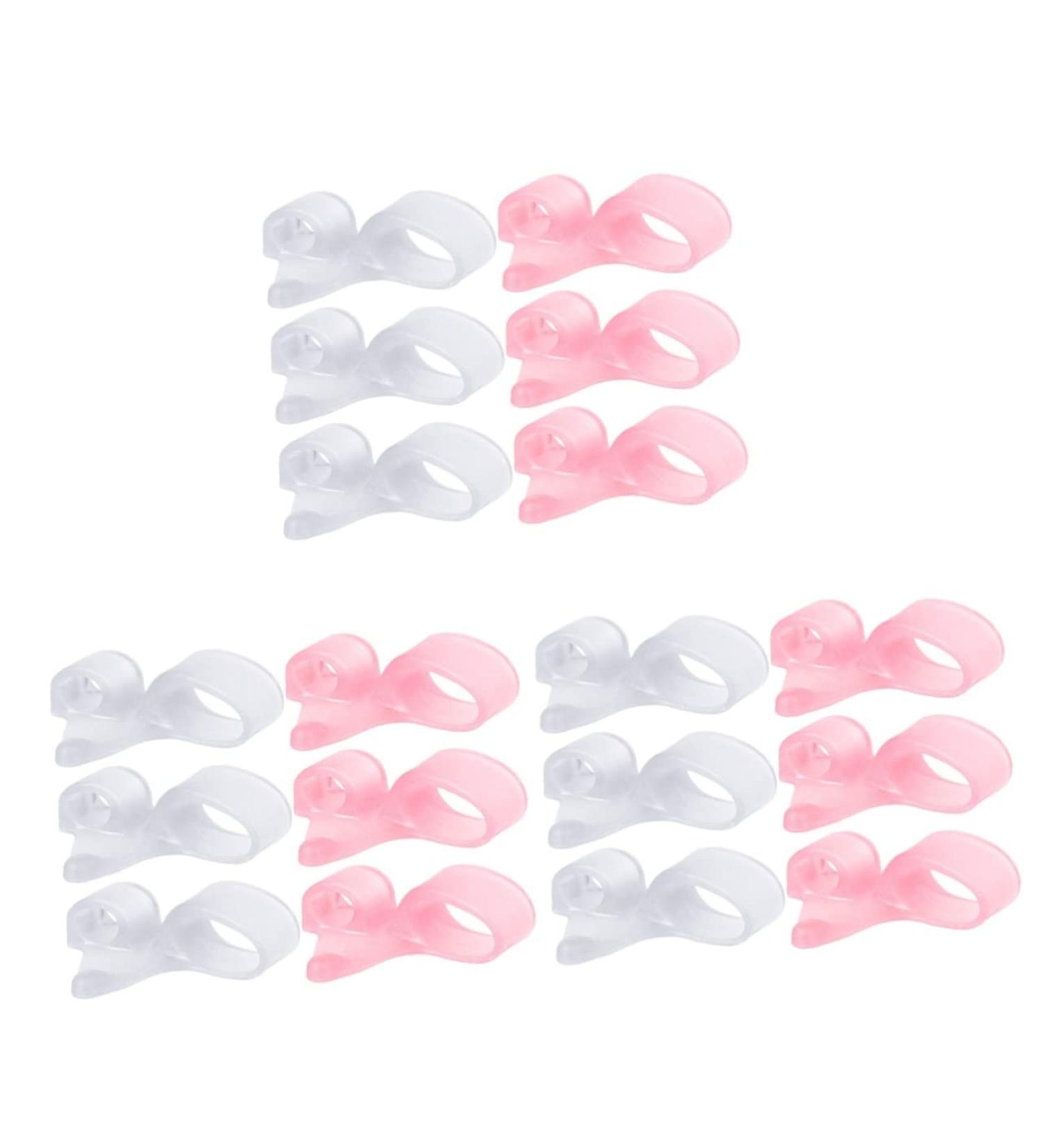 36 Pcs Double Hole Toe Spacers & Protectors for Bunion Relief - Pedicure Tools - Restore Toe Separators - 5.6x2cm (Pack of 3) - Buy Online on SooperMarket.com