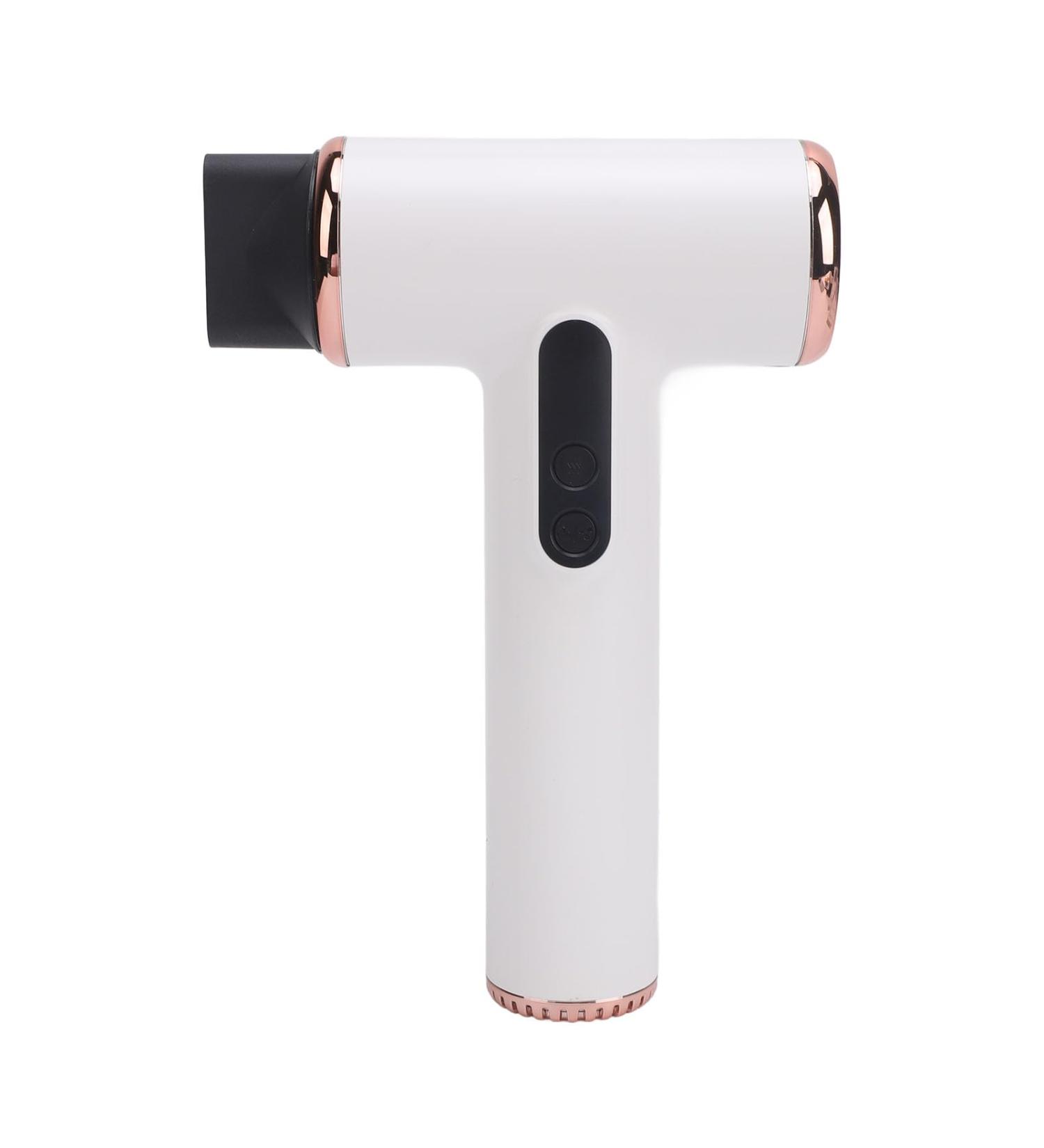 Hair Dryer Portable Cordless Hair Dryer 3 Gears Adjustable Wind Speed and Temperature High Speed Low Noise Mini Blow Dryer USB 2000mAh Rechargeable Hairdryer for Home Travel - Buy Online on SooperMarket.com