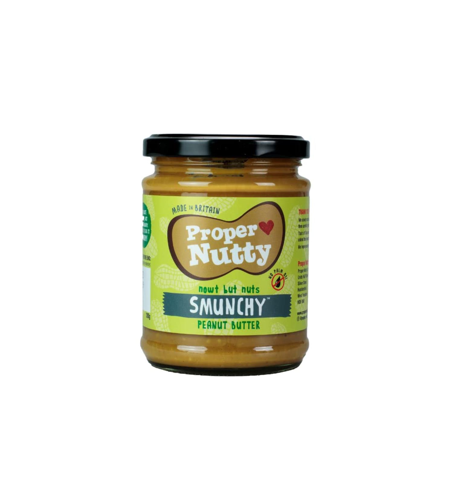 Proper Nutty Nowt But Nuts Peanut Butter 280g x 6 Nowt but Nuts 280g