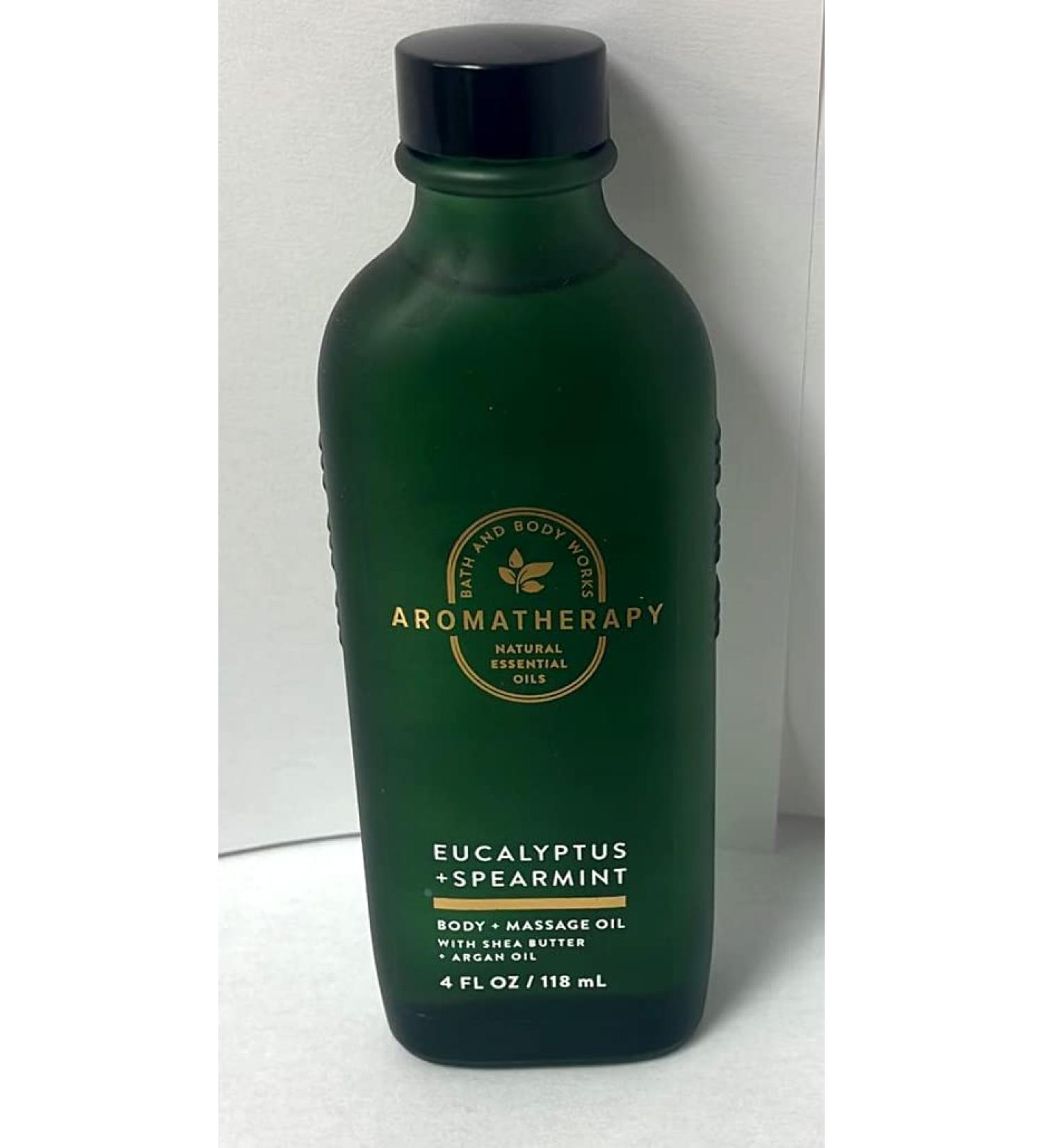 Bath & Body Works Nourishing Body Oil - STRESS RELIEF Eucalyptus Spearmint - Buy Online on SooperMarket.com