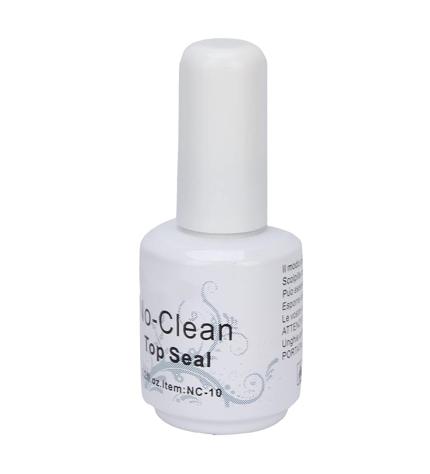 No Wipe Top Coat Gel Polish Protection High Shine Safe Mild 15ml Top Coat Professional for Family Gathering for Home for Dating Party - Buy Online on SooperMarket.com