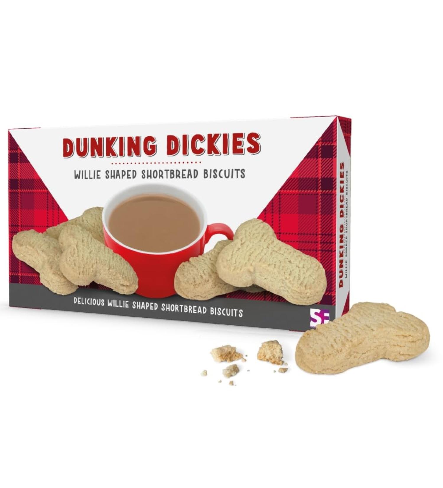 Dunking Dickies Willie Shaped Shortbread Biscuits - Buy Online on SooperMarket.com
