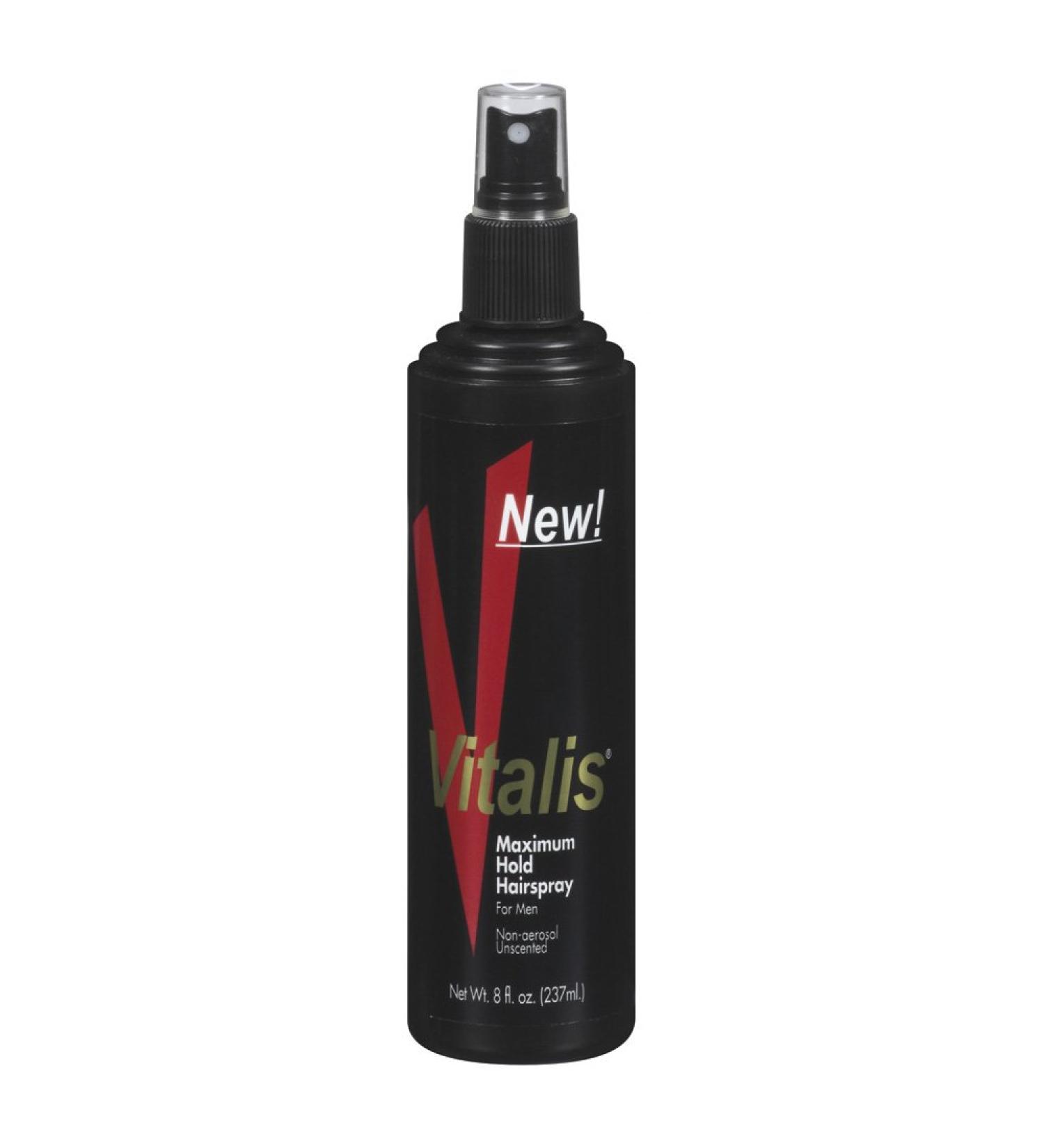 Vitalis Hairspray Pump Maximum Hold  8 Ounce