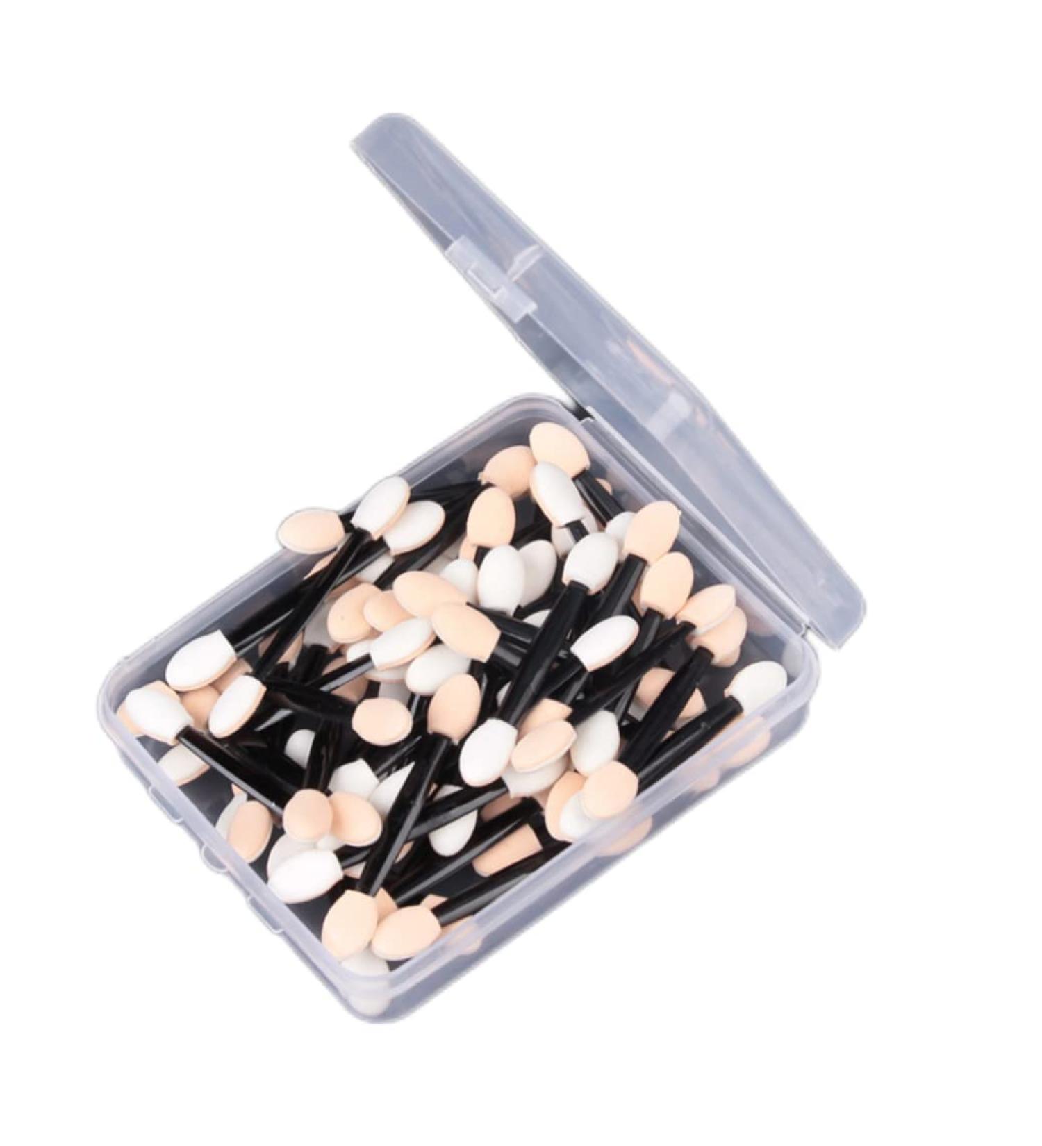 Eyeshadow Applicators Disposable Eye Shadows Sponge Brushes Eye Makeup Applicators 50PCSeyeshadow applicators eyeshadow sponge applicator eyeshadow brush makeup applicator - Buy Online on SooperMarket.com