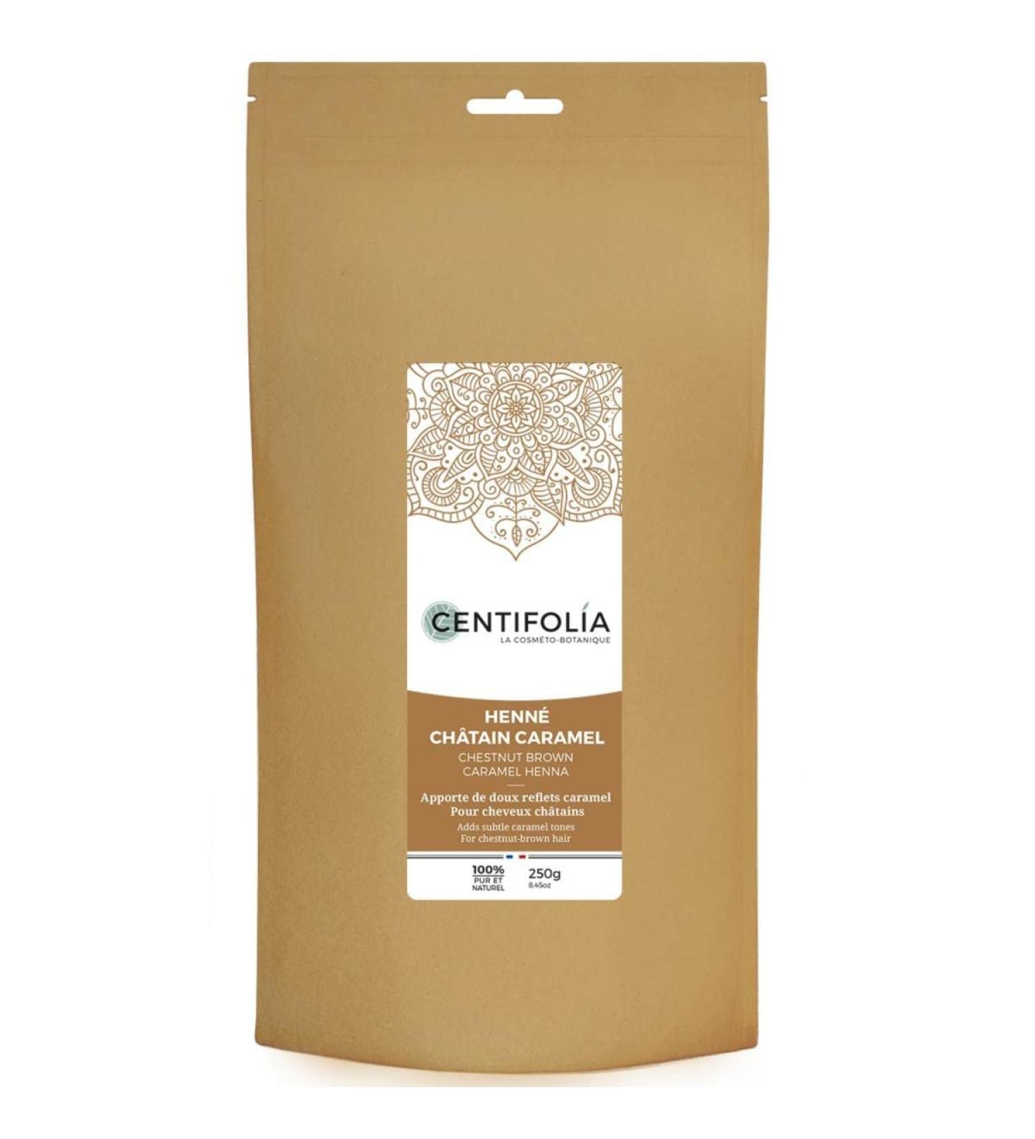Centifolia - Plant Extracts Henna Chestnut Brown Caramel Brown 250 g (1 pack)