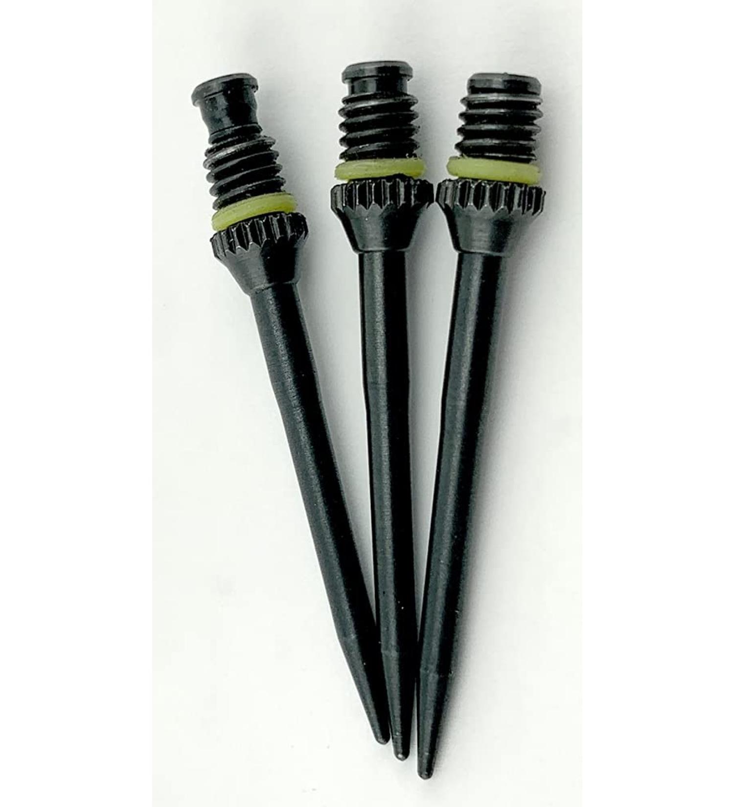 2 Sets (6 Points) BALANCEPOINT ACE Moveable Points + Collars - Upgrade Your Hammerhead or PowerPoint Darts