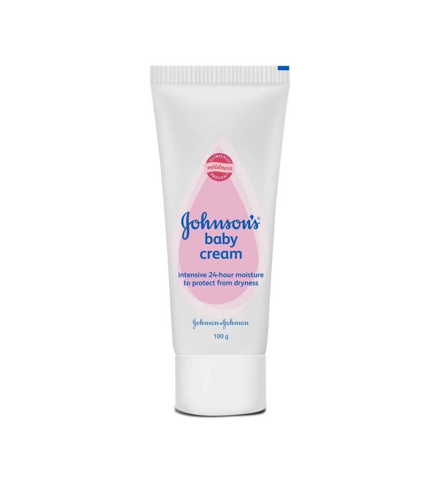 Johnson's Baby Cream (100g) - Gentle Moisturizing Skincare for Babies - Buy Online on SooperMarket.com
