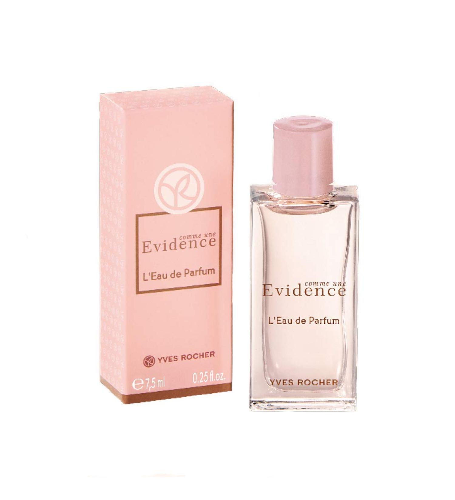 COMME UNE EVIDENCE L'Eau de Parfum by Yves Rocher Miniature Splash (.25 oz./7 5ml) IMPORT UNBOXED