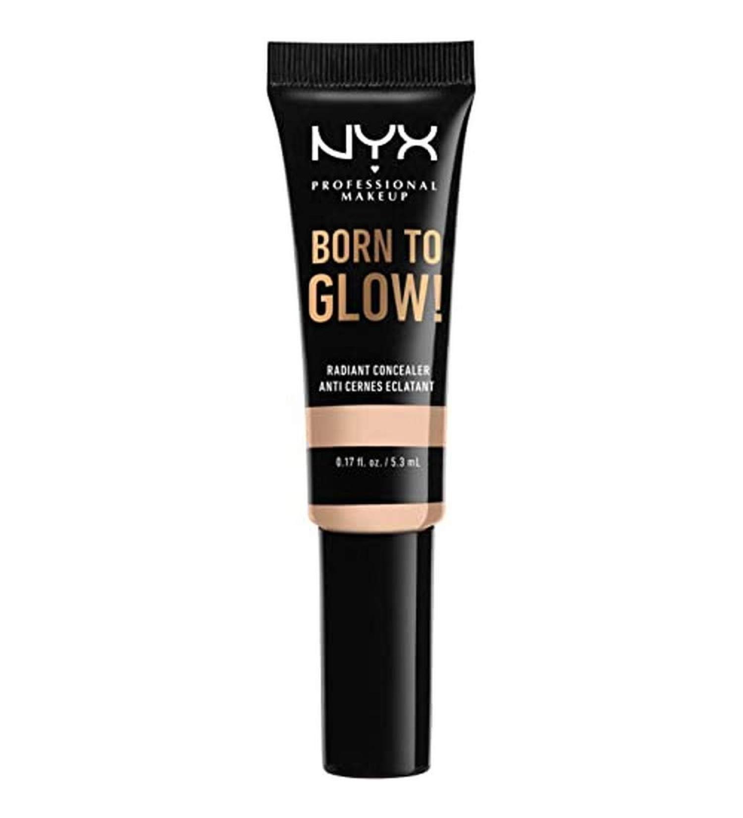 NYX Born To Glow Radiant Concealer - Light Ivory | Medium Coverage - Buy Online on SooperMarket.com