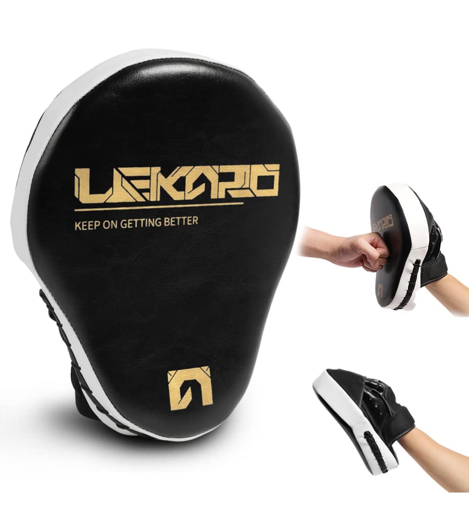 Punching Mitt Curved Boxing Pad for MMA Muay Thai Training - Single Hand Target for Dojo Sparring - Buy Online on SooperMarket.com