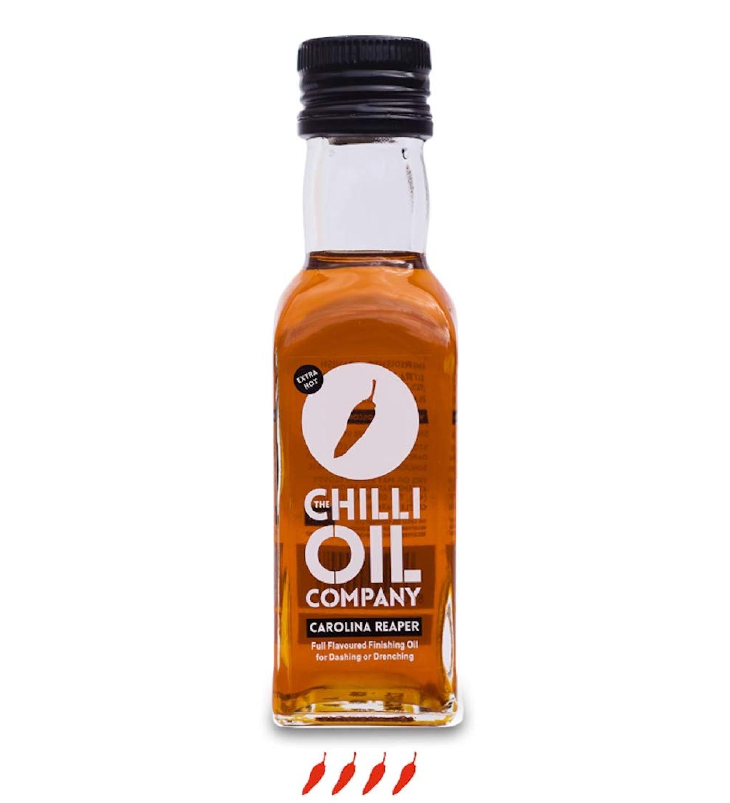 The Chilli Oil Company Carolina Reaper Chilli Oil 125 ml - Buy Online on SooperMarket.com