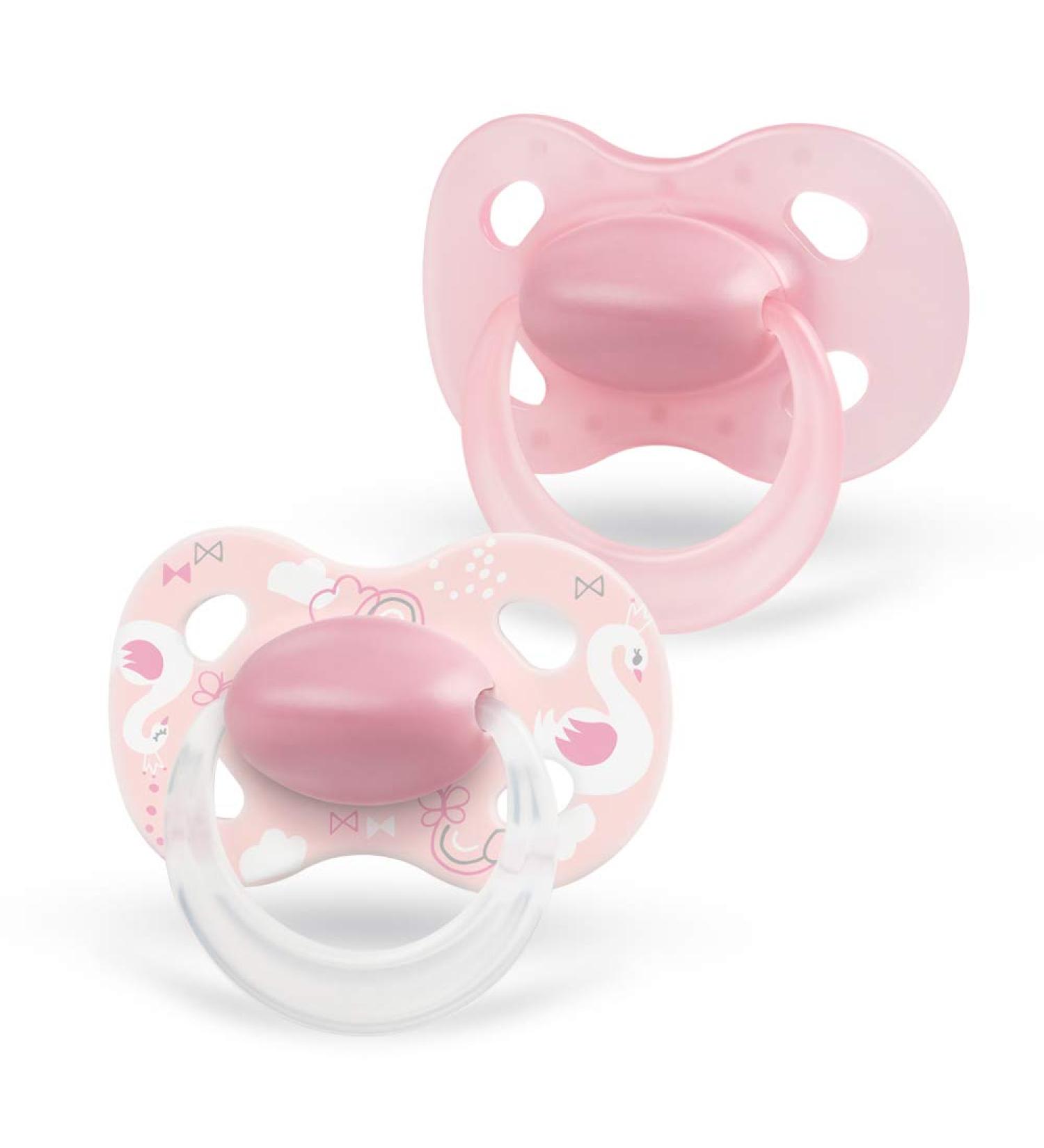 Medela Baby Original Pacifier 0-6 Months 2 Pack in Ros Ideal for Newborns - Buy Online on SooperMarket.com