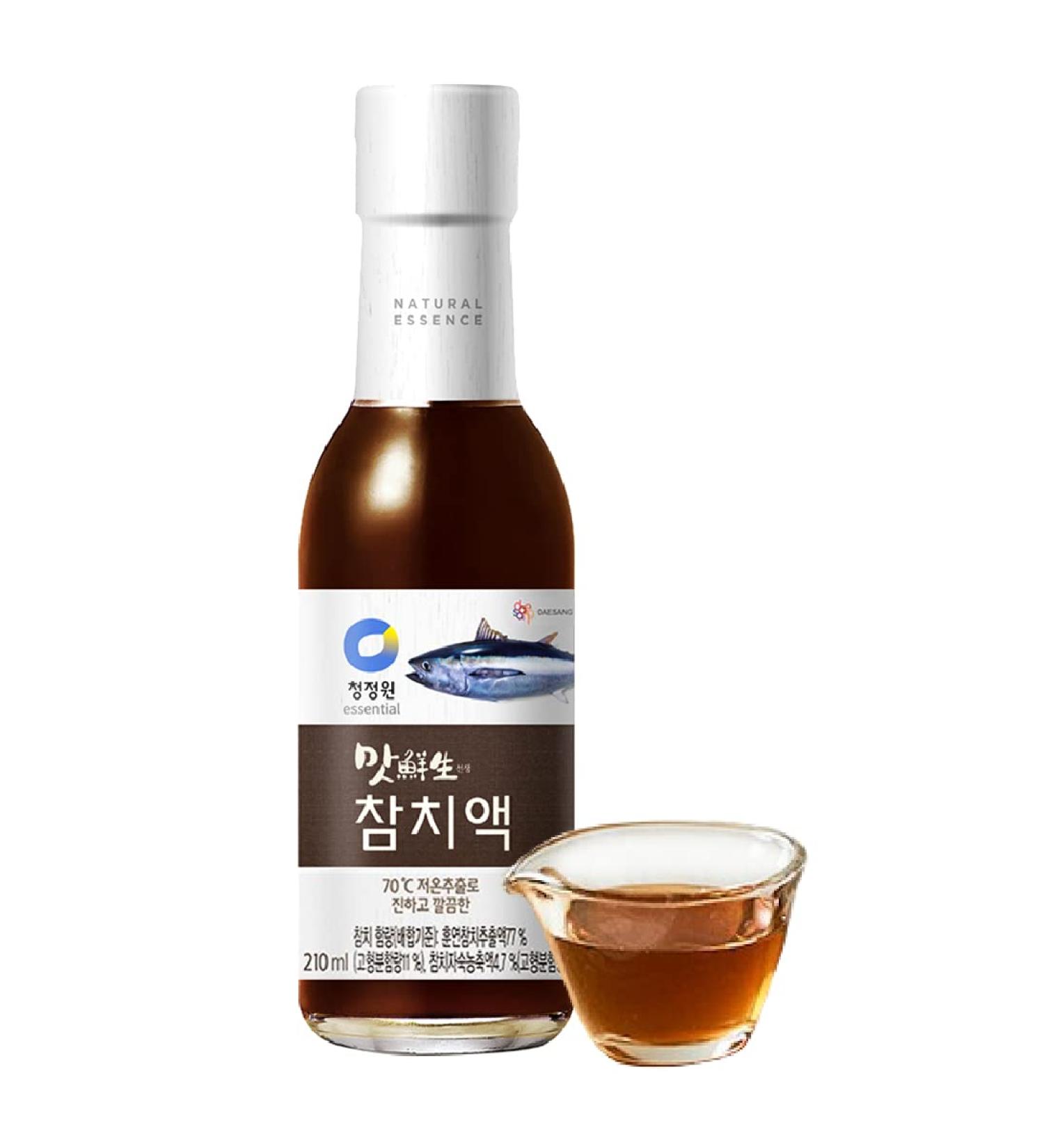 Tuna Sauce 7.1 FL OZ (210ml) - Traditional Korean Style Fish Sauce for Flavorful Cooking - Buy Online on SooperMarket.com