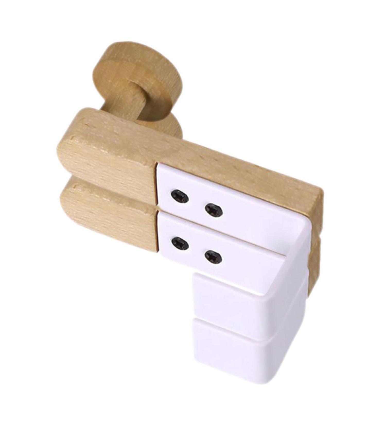 CIYODO Clothes 2pcs Towel Hook Wood Coat Hooks Scarf Hanger Coat Rack Door Hanger Door Hook Car Door Shower Door - Buy Online on SooperMarket.com