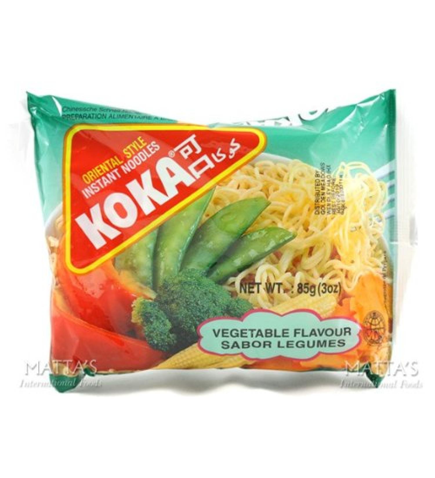 Koka vegetable flavour noodles 30/85g
