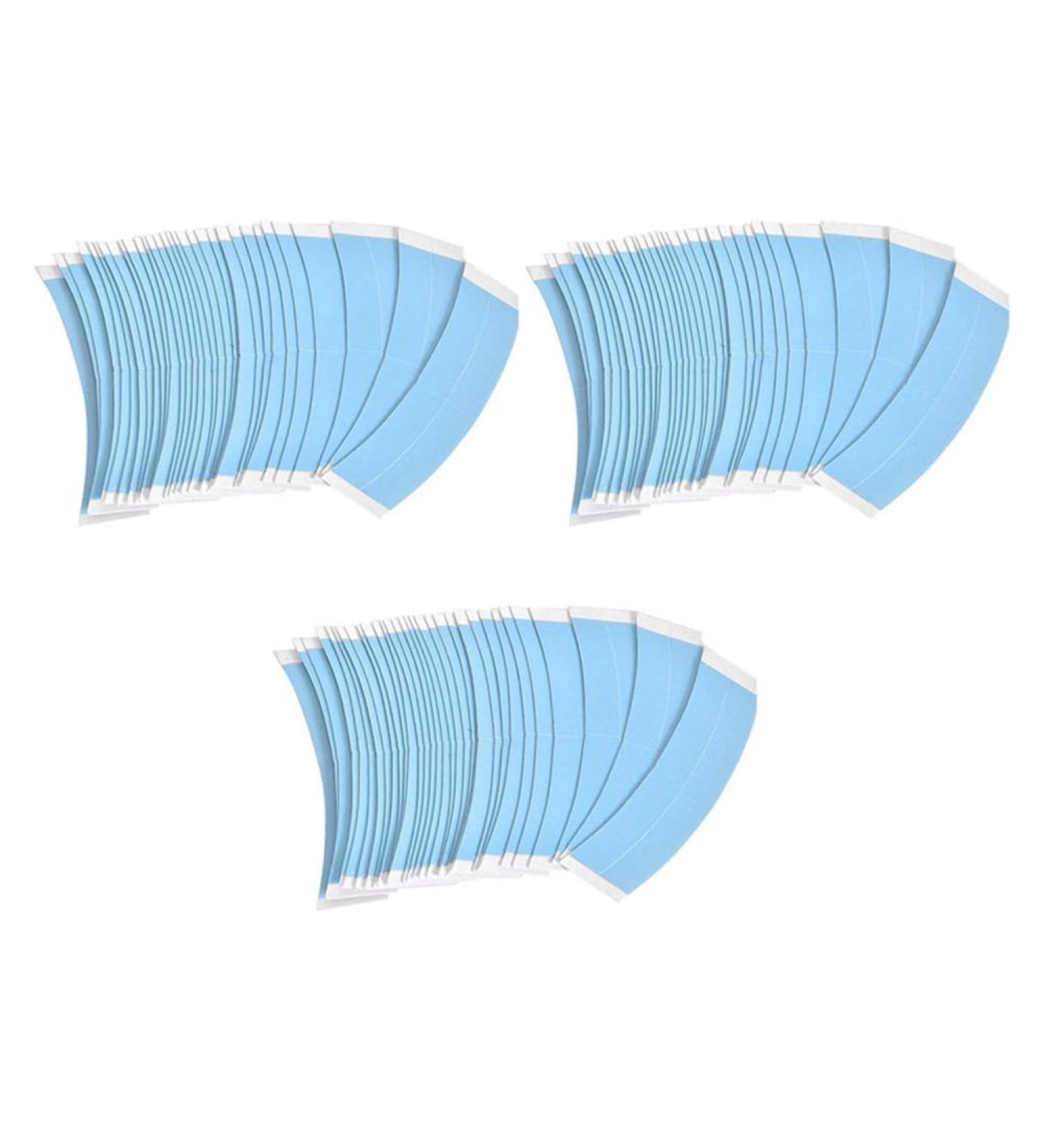 Fivetwofive 108Pc/Lot Fixed Hair Double Tape Wig Adhesive Extended Hair Strip Waterproof for Toupee Lace Wig Film with Slitting Line Easy to Use Fine Workmanship - Buy Online on SooperMarket.com
