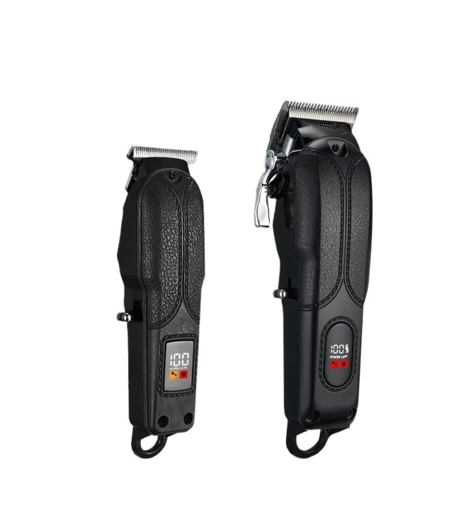 Buy Electric Charging Pusher Scissors - 19cm Digital Display Home Barber Tool - International Shipping Available - Buy Online on SooperMarket.com
