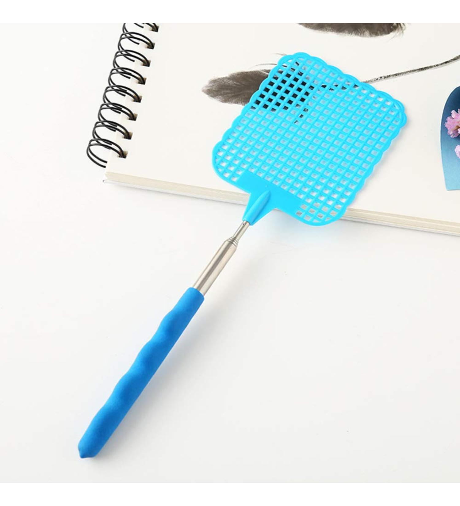 Fly Swatters Plastic Fly Swatter Multi Pack Long Handle Manual Swat Mosquitoes Fly Swatters Strong Flexible Fly swatters Heavy Duty
