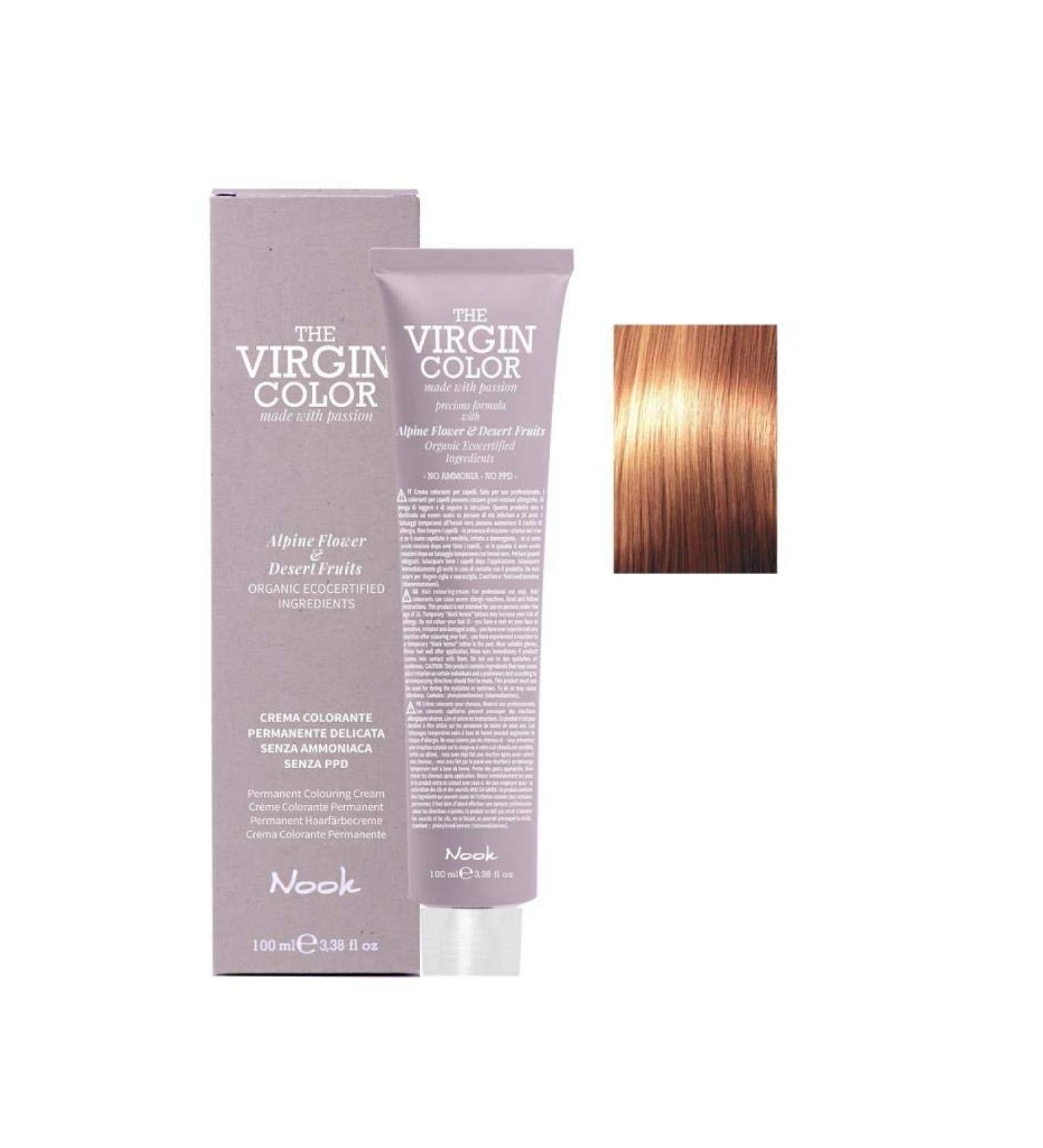 Nook Virgin color Apricot Cream hair coloring 100ml